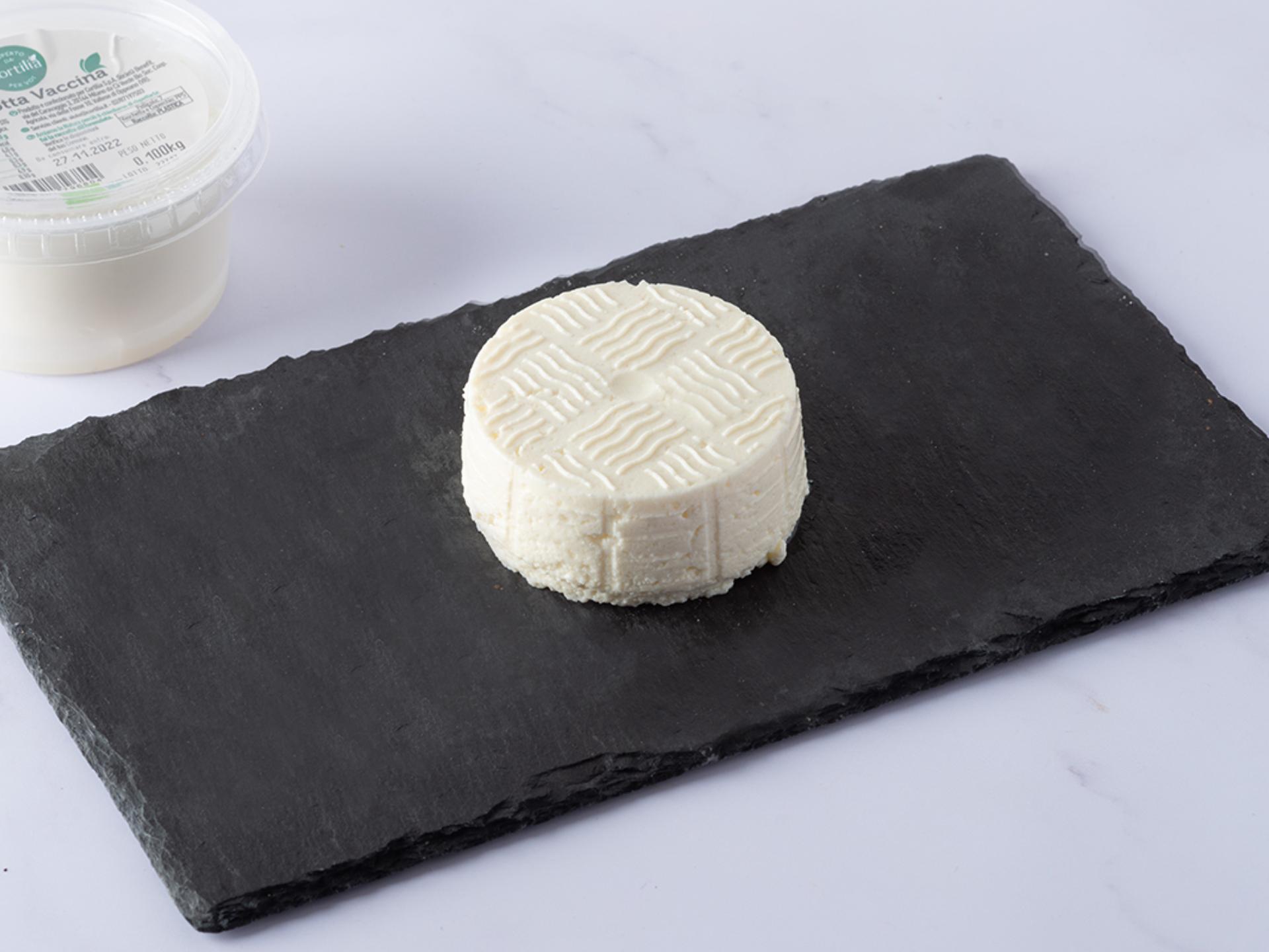 Ricottina vaccina da Latte Fieno STG BIO