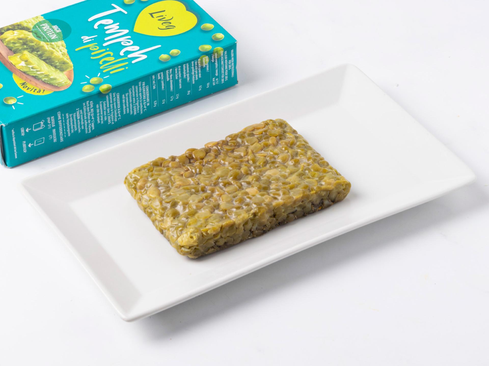 Tempeh di piselli