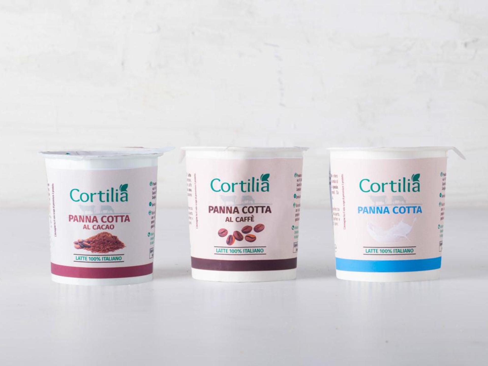 Tris panna cotta bianca, cacao e caffè