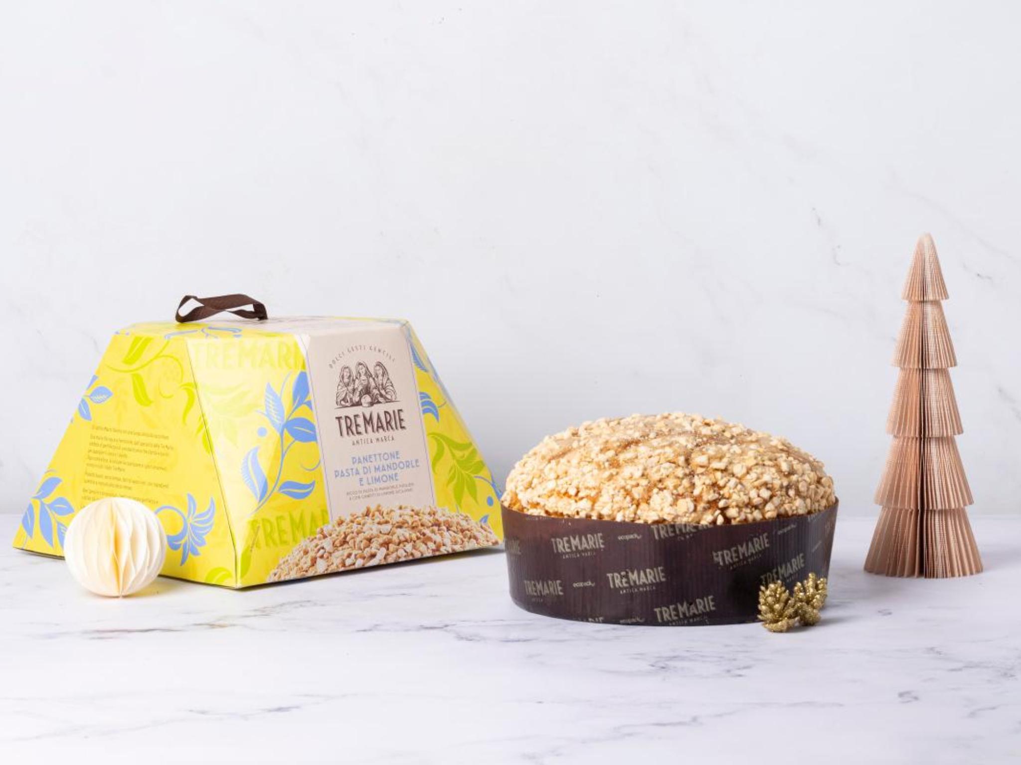 Panettone pasta di mandorle e limone