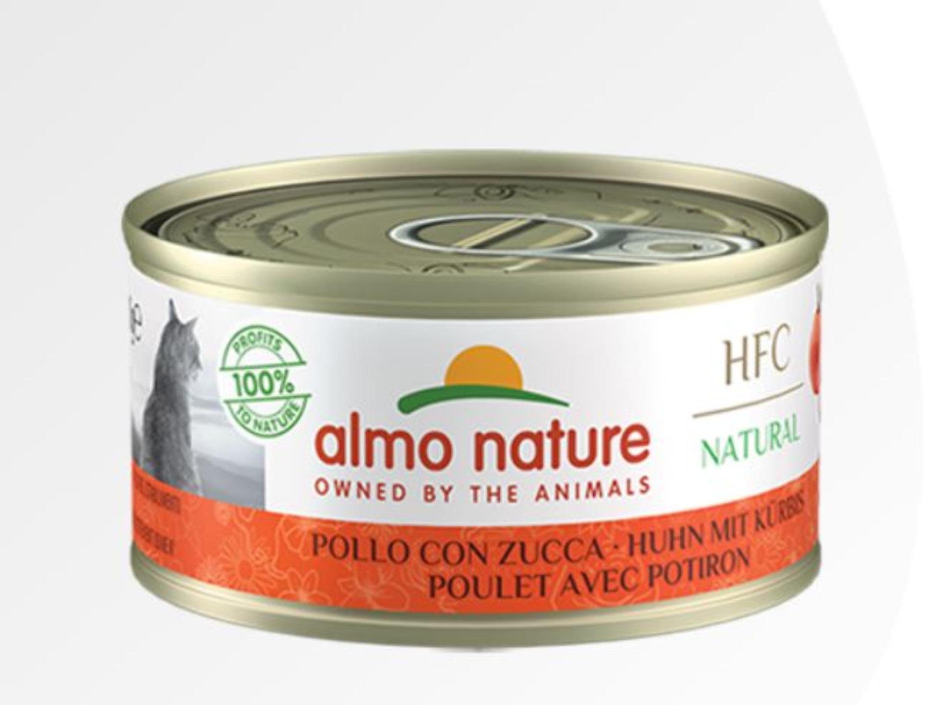 6 filetti per gatto con pollo e zucca HFC