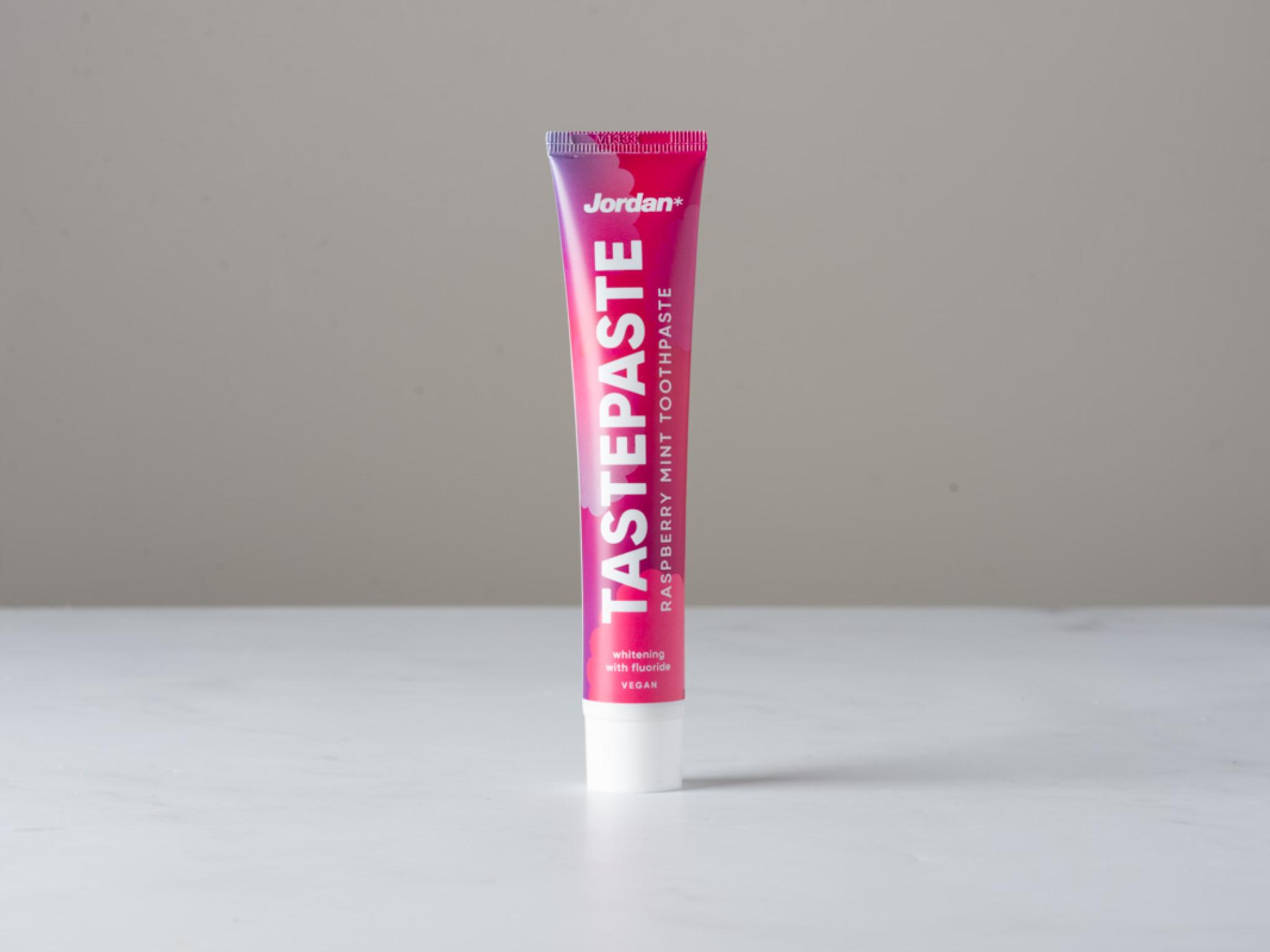 Dentifricio sbiancante lampone menta