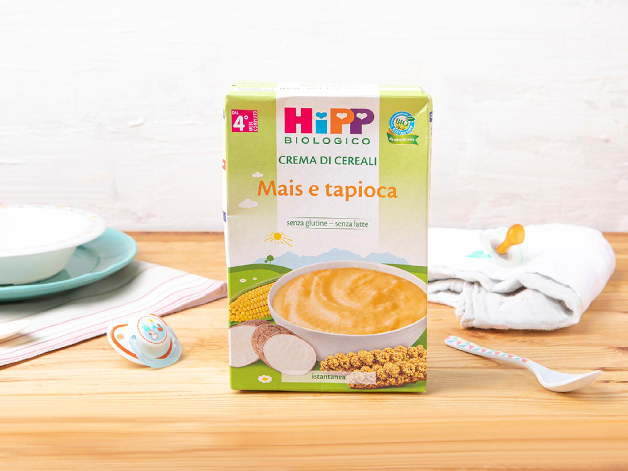 Crema di mais e tapioca BIO