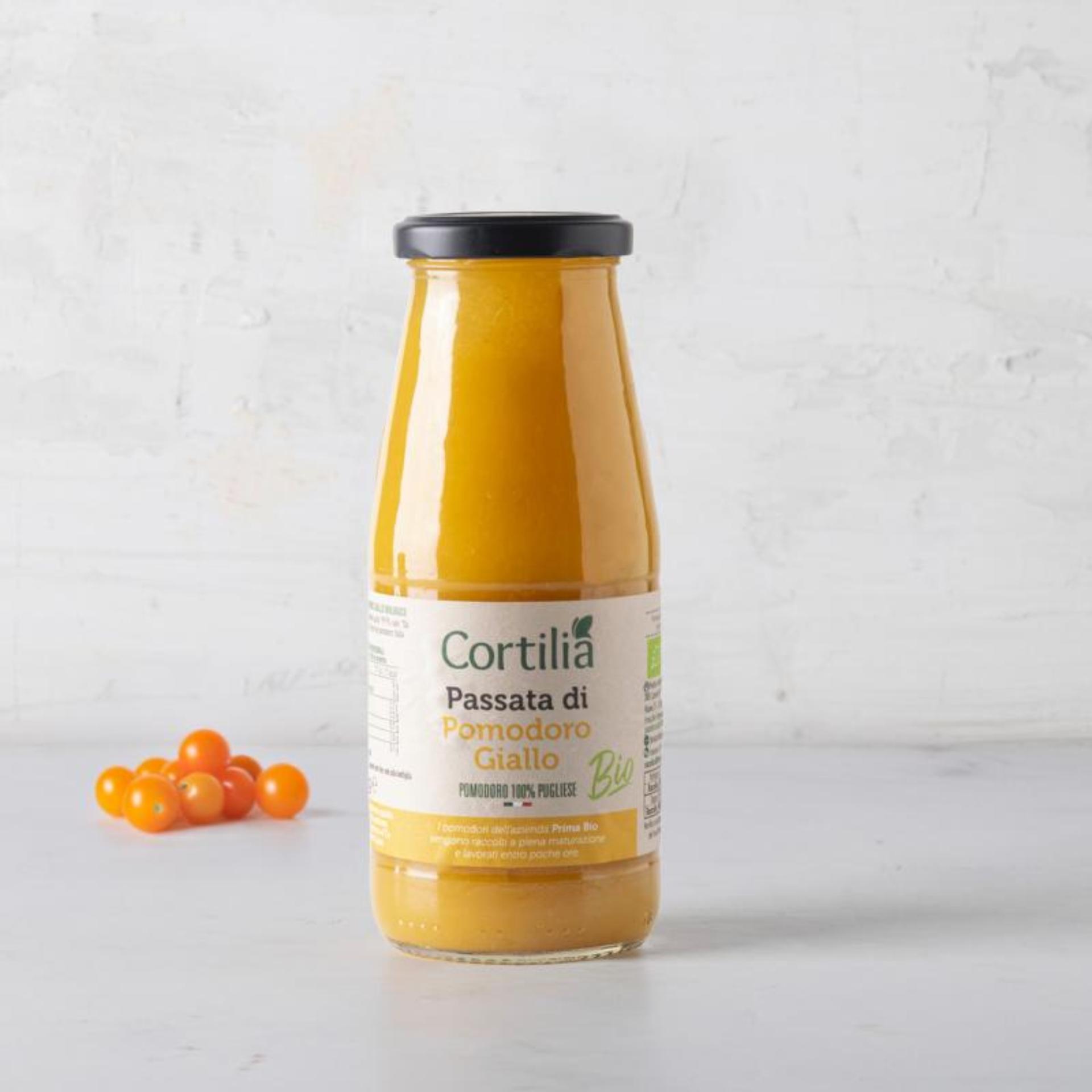 Passata di Pomodoro Giallo BIO, Cortilia