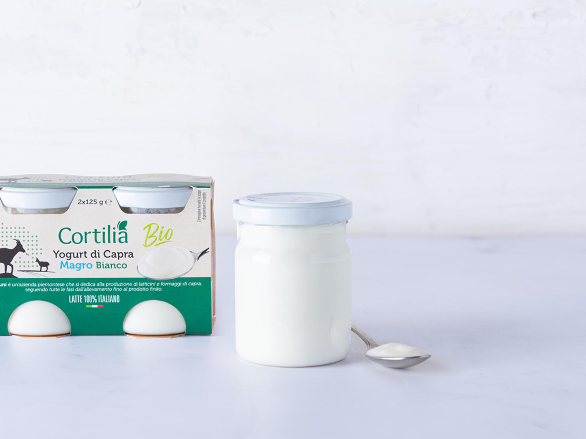 Yogurt di capra magro bianco BIO