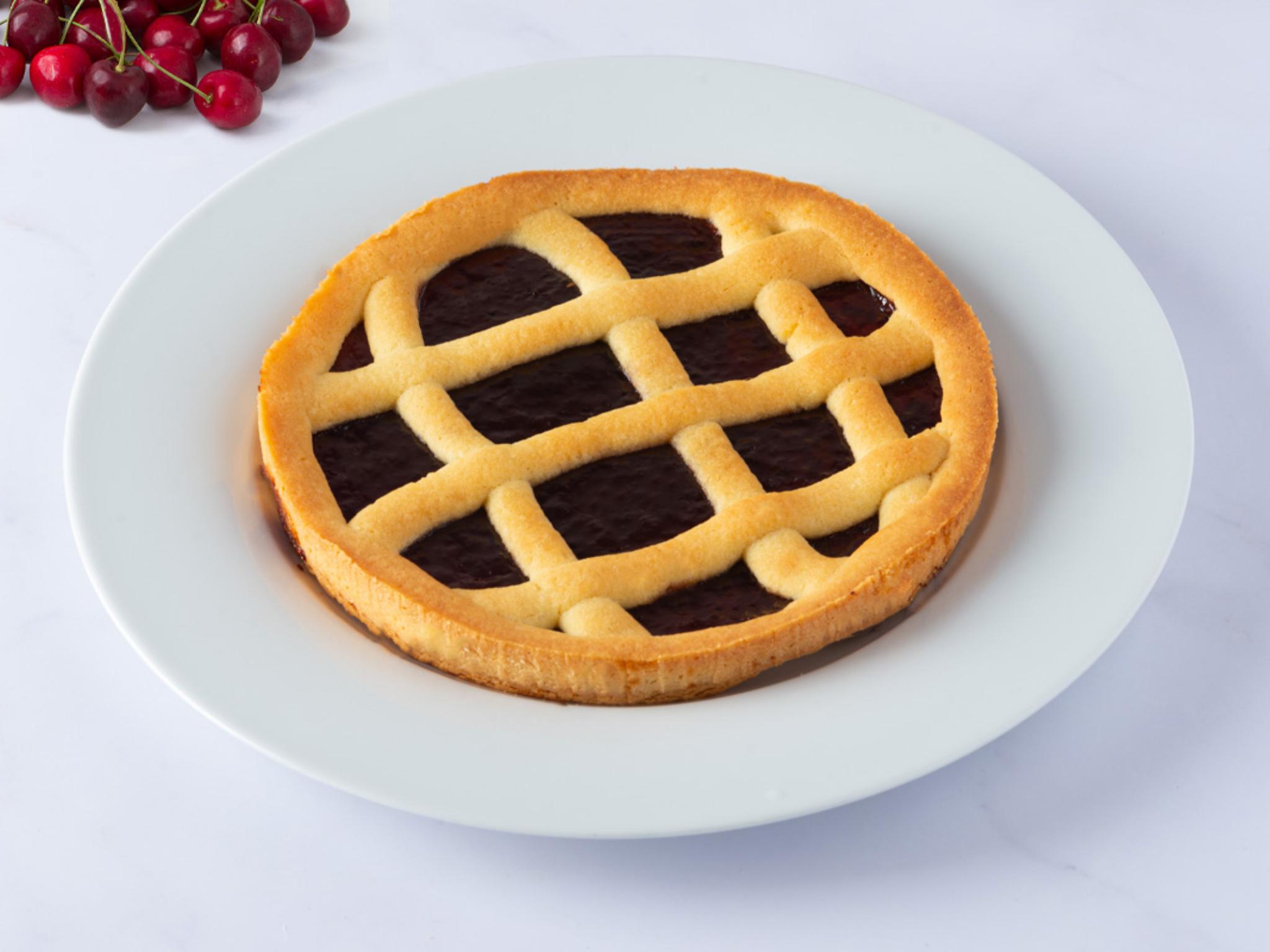 Crostata fresca alle ciliegie