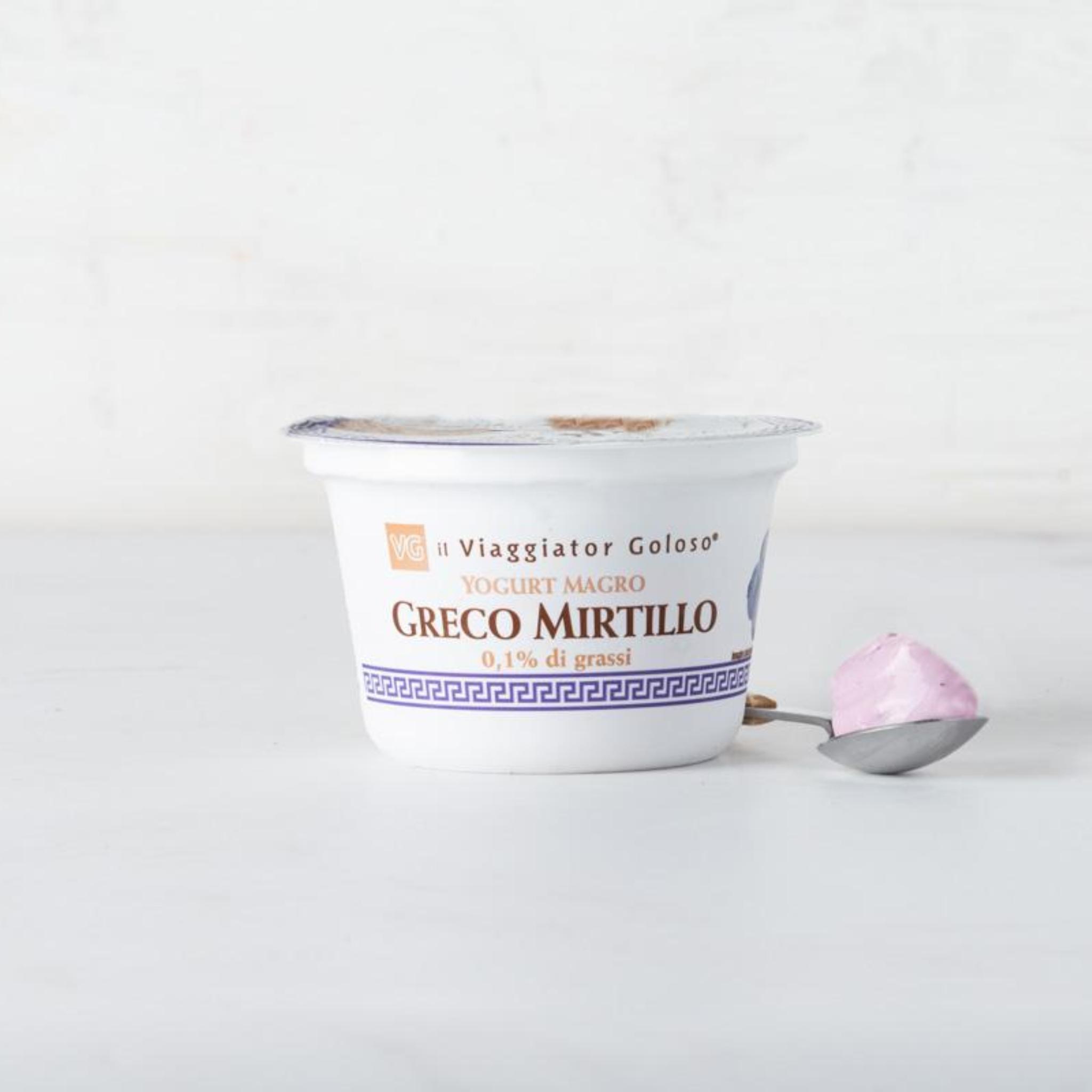 Yogurt greco magro al mirtillo
