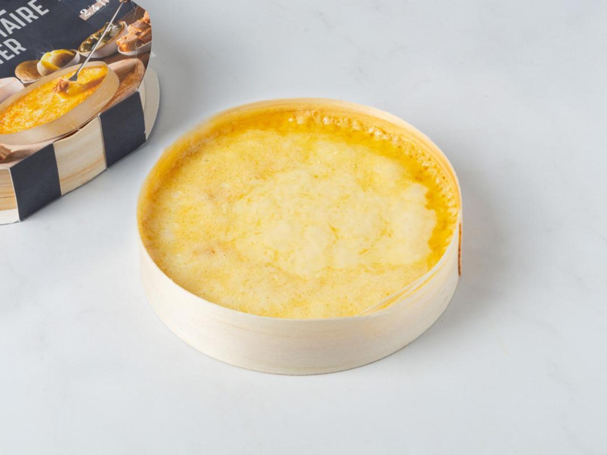 Fonduta Saint-Nectaire DOP in legno