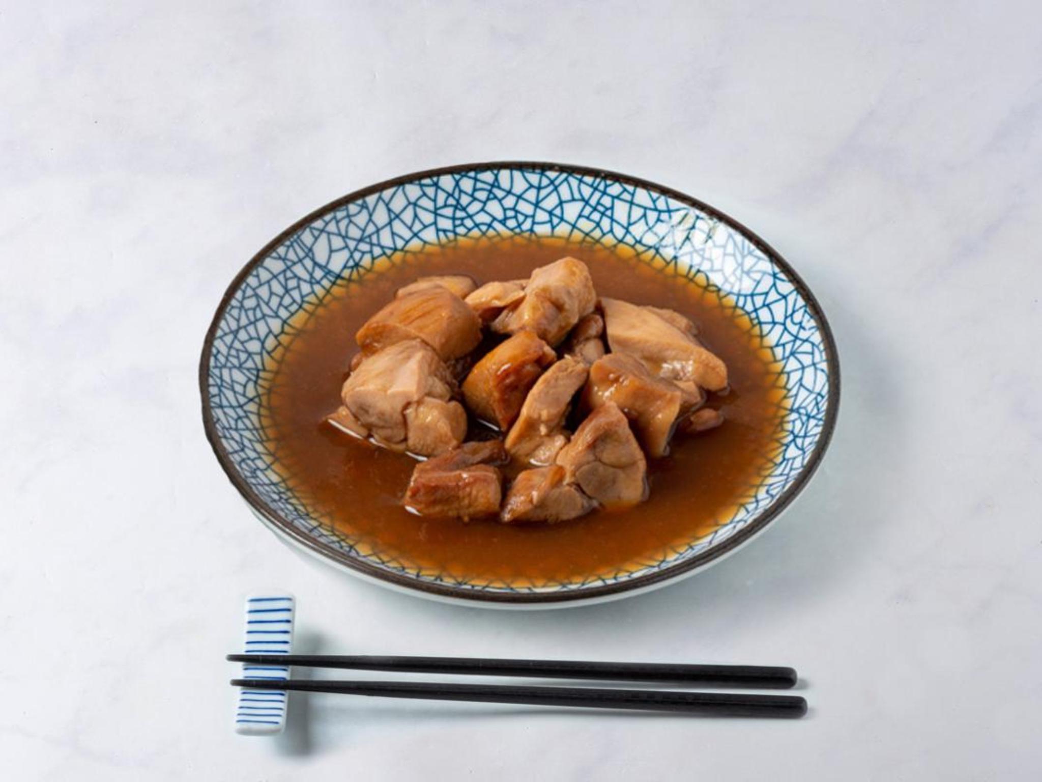 Pollo con salsa teriyaki