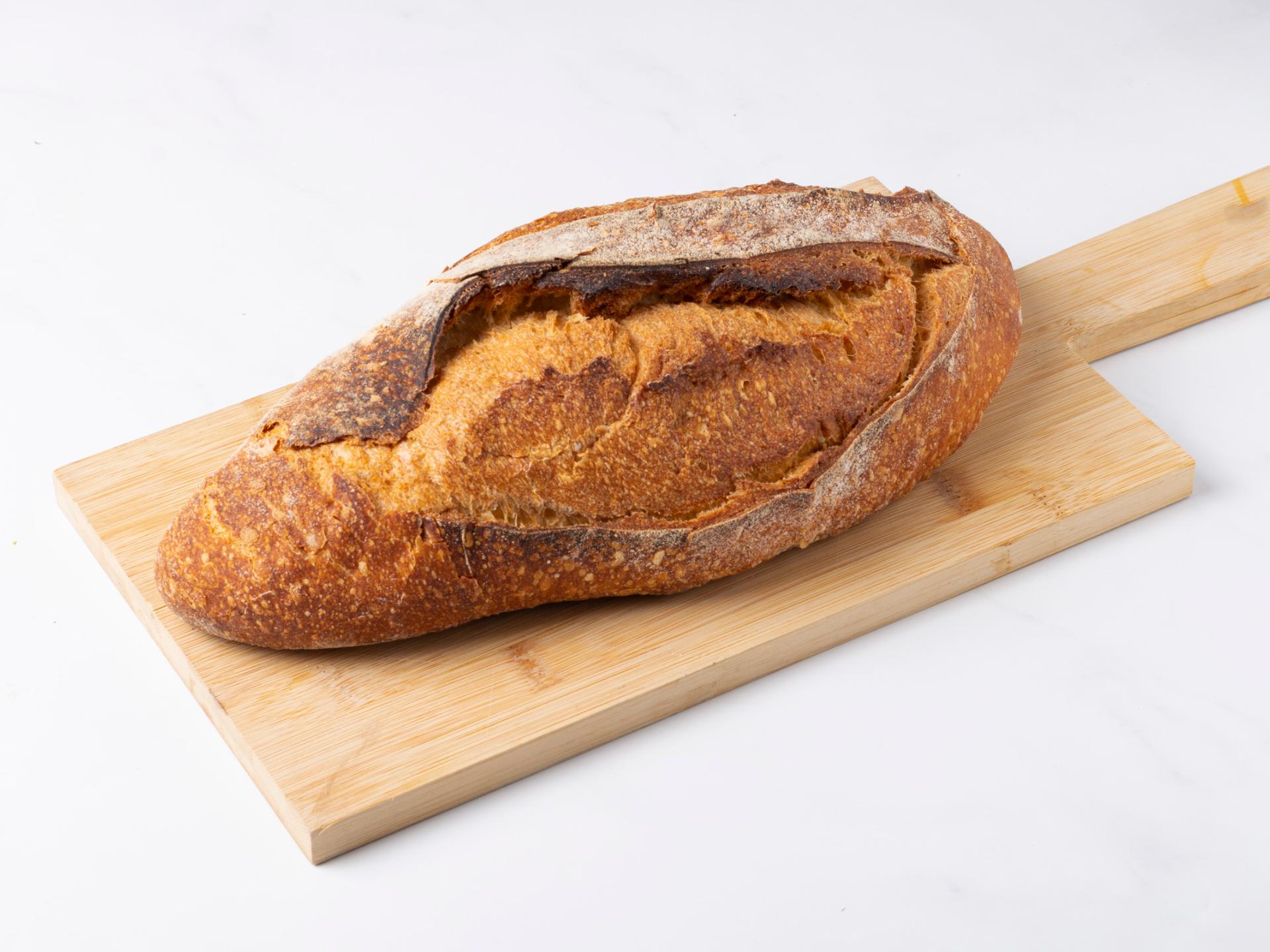 Pane di semola di grano duro Senatore Cappelli da dorare