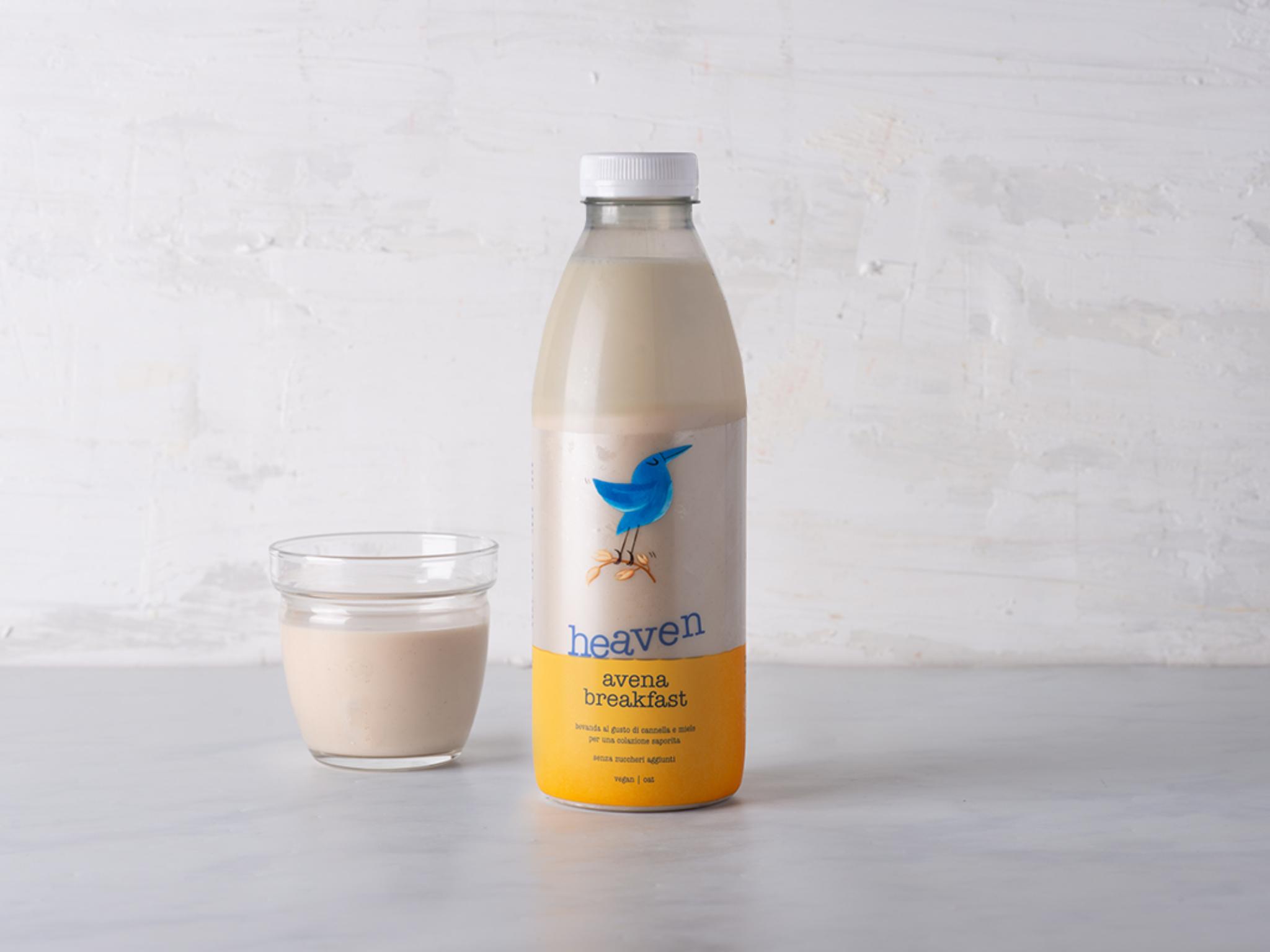 Bevanda fresca di avena gusto cannella e miele