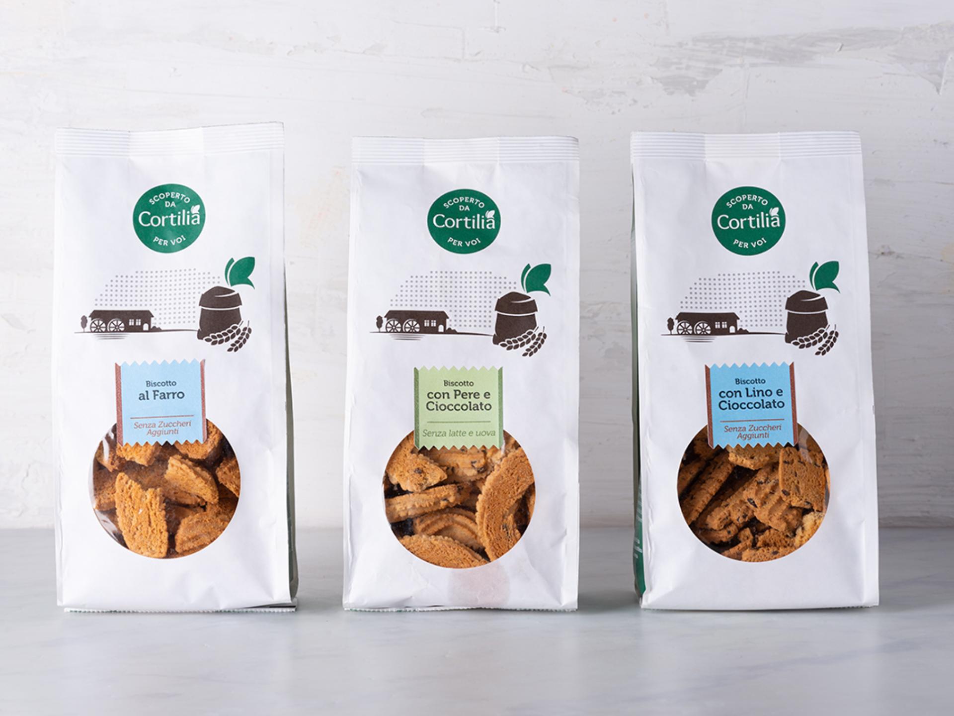 Tris di biscotti per colazione leggera