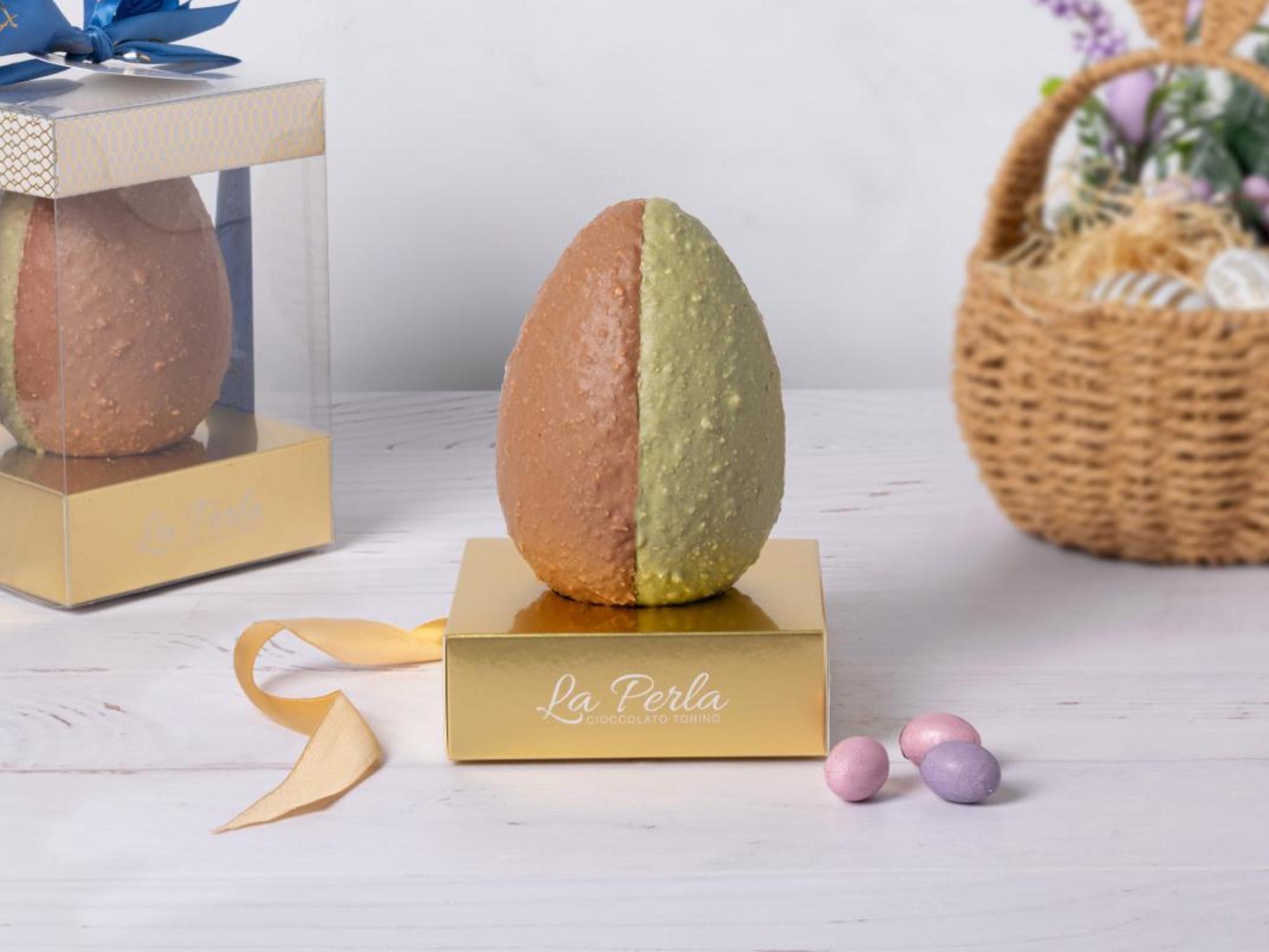 Uovo di cioccolato Dubai style