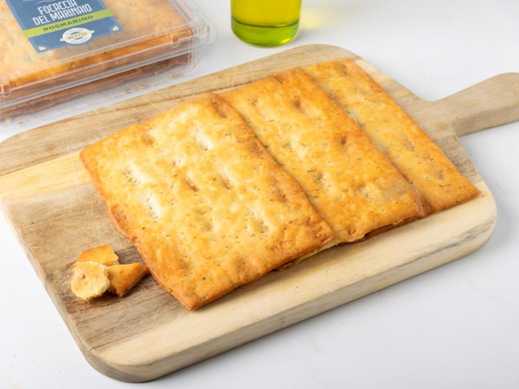 Focaccia croccante al rosmarino