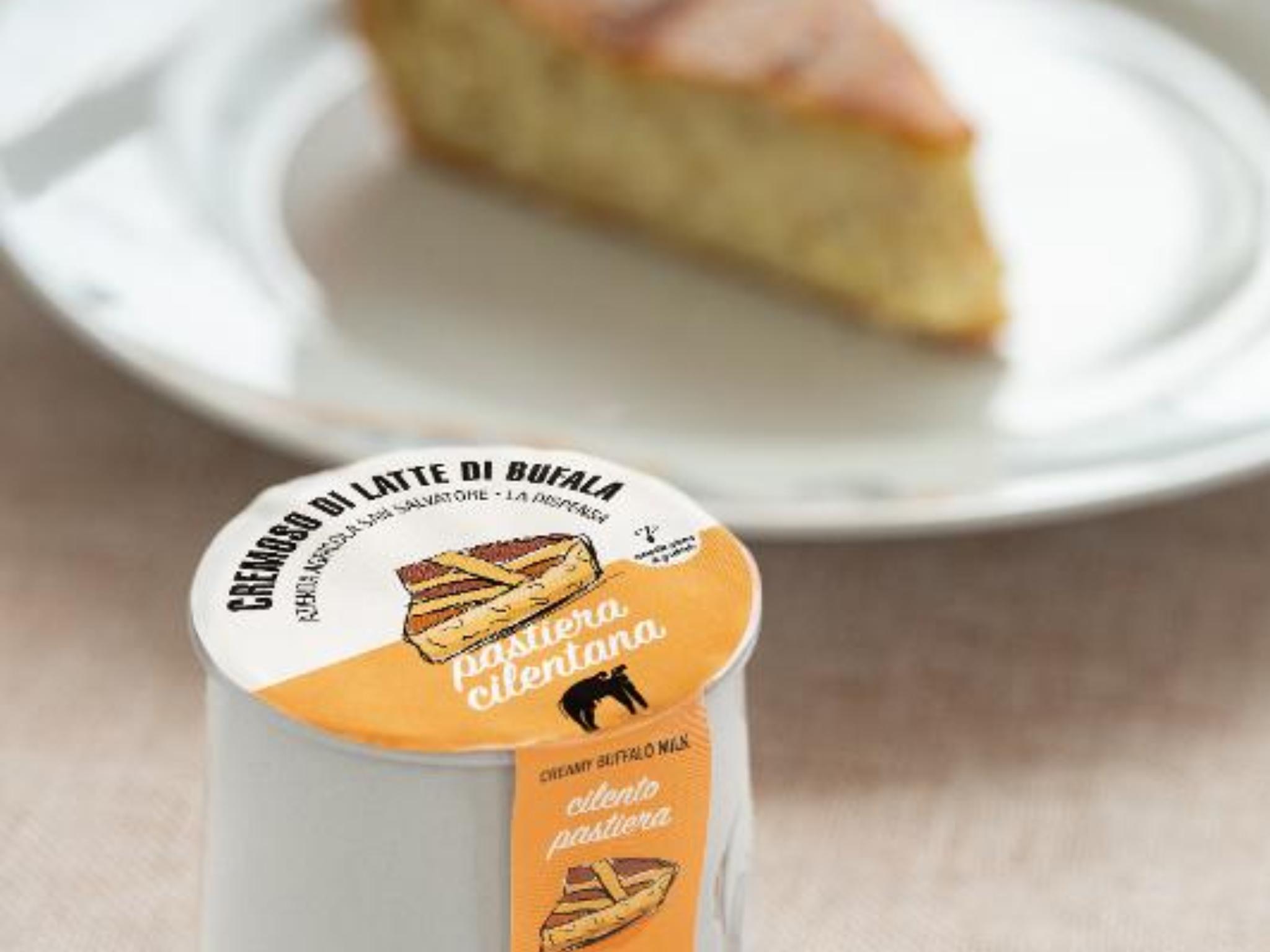 Cremoso di bufala alla pastiera