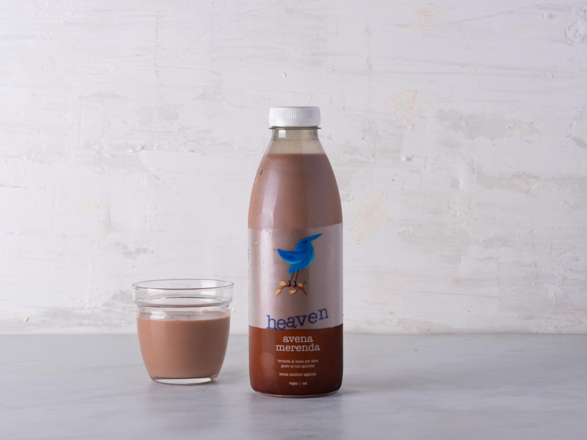 Bevanda fresca di avena al cacao
