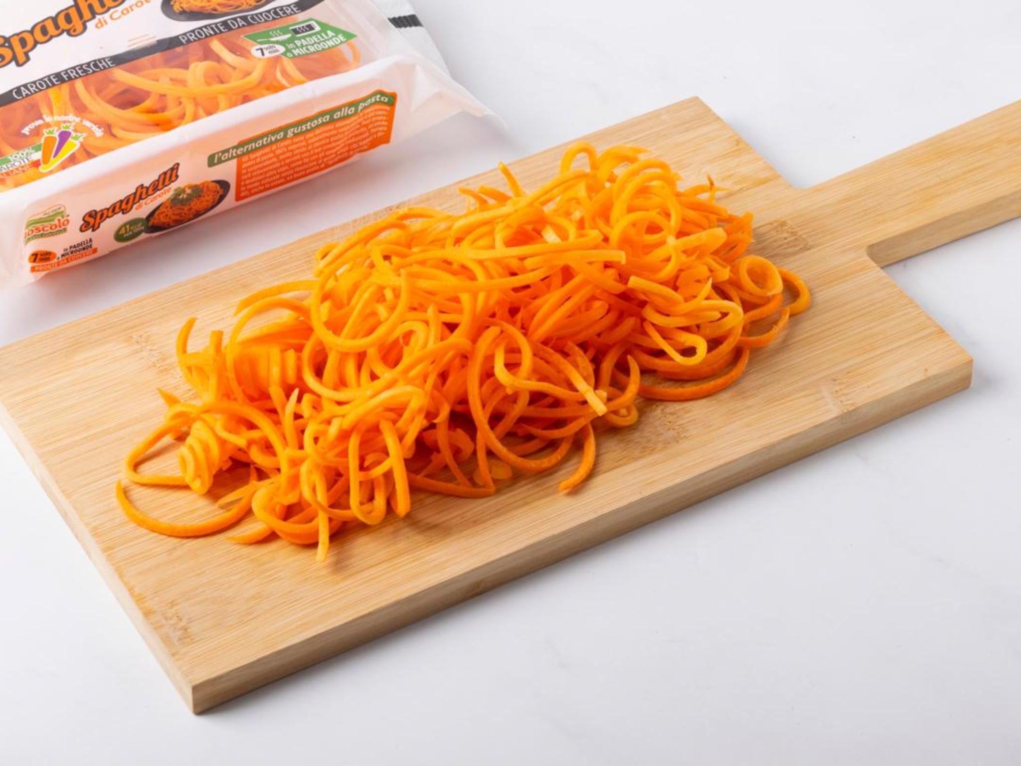 Spaghetti di carote