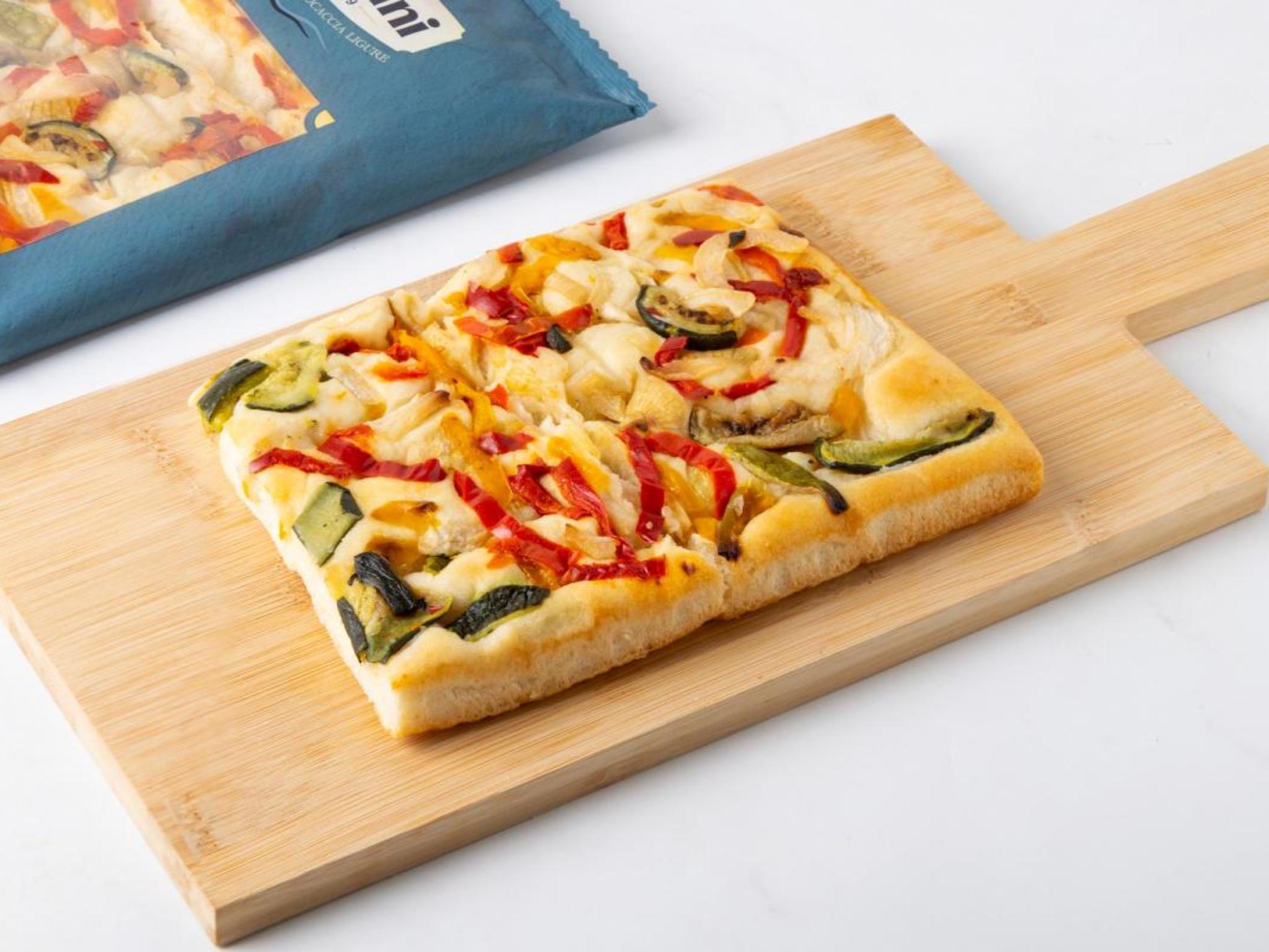 Focaccia con verdure