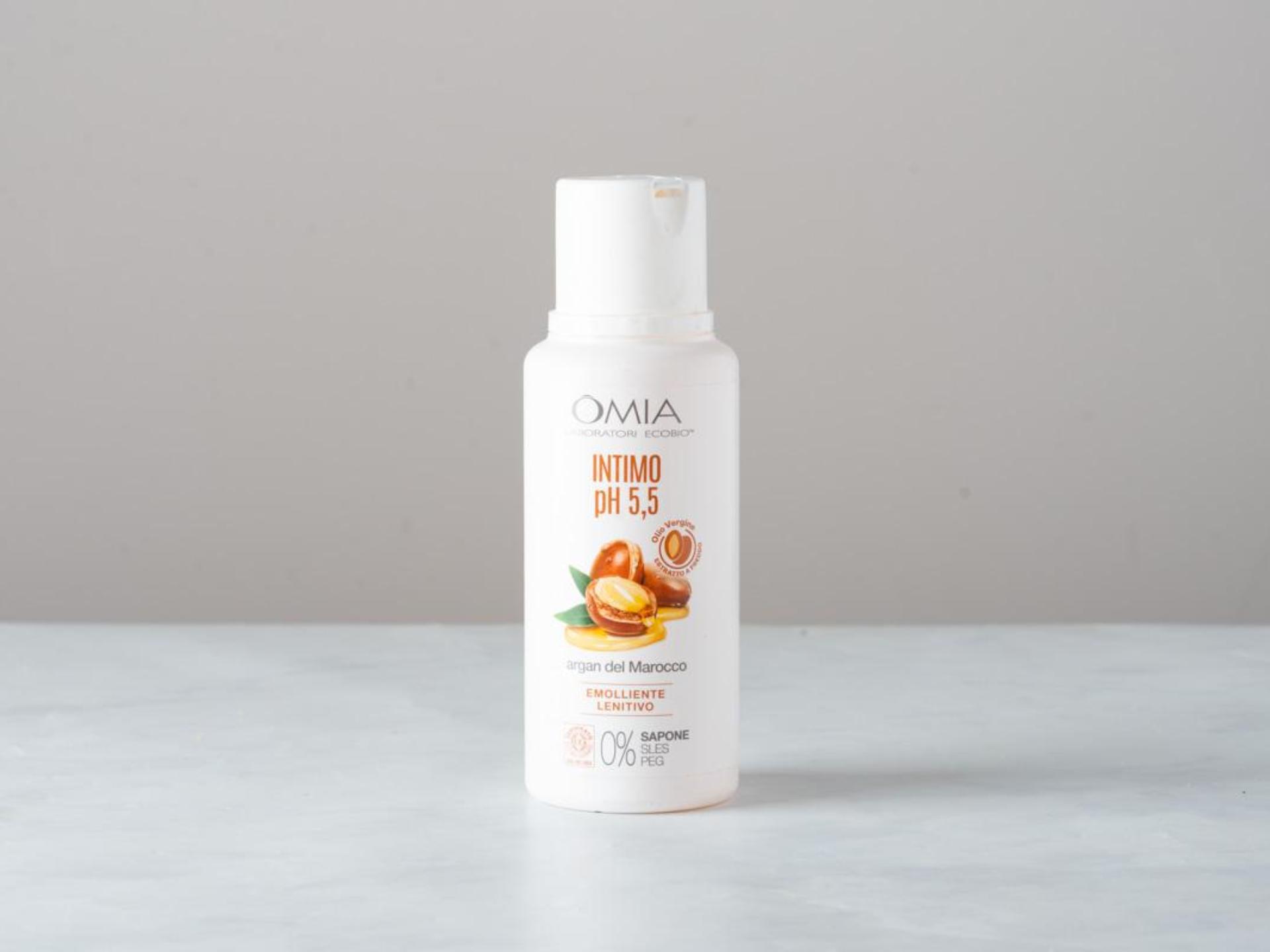 Detergente intimo 5,5 all'argan