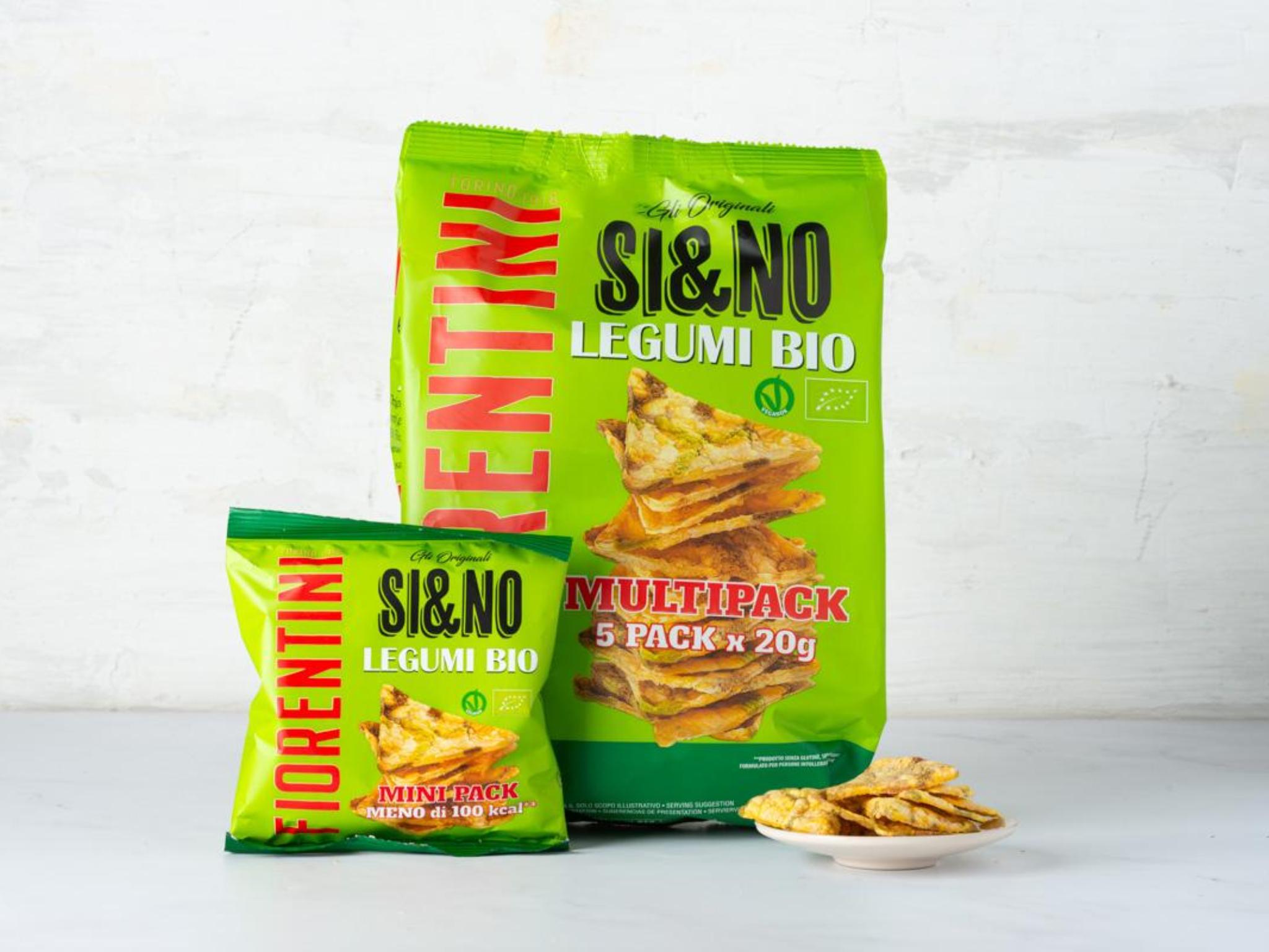 Multipack triangolini di mais con legumi