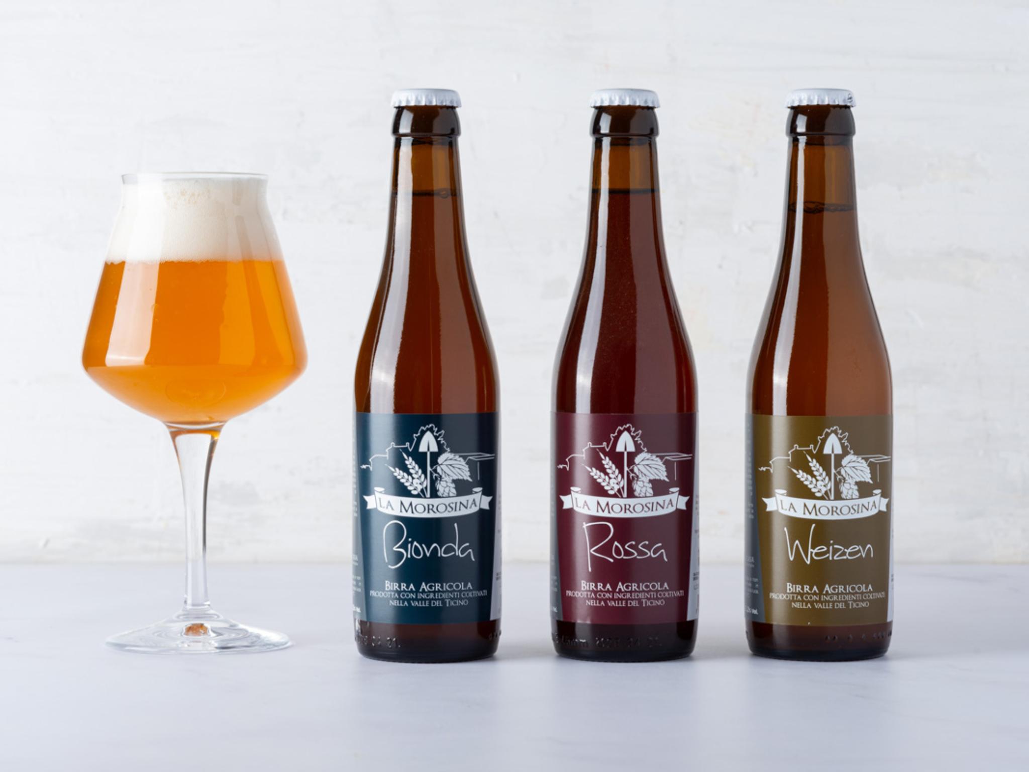 Tris degustazione birra La Morosina