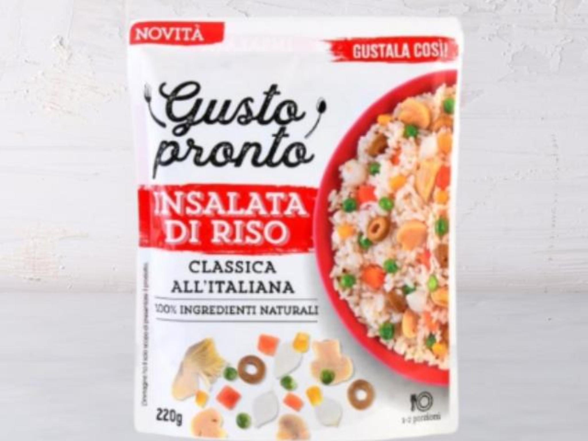 Insalata di riso con verdure