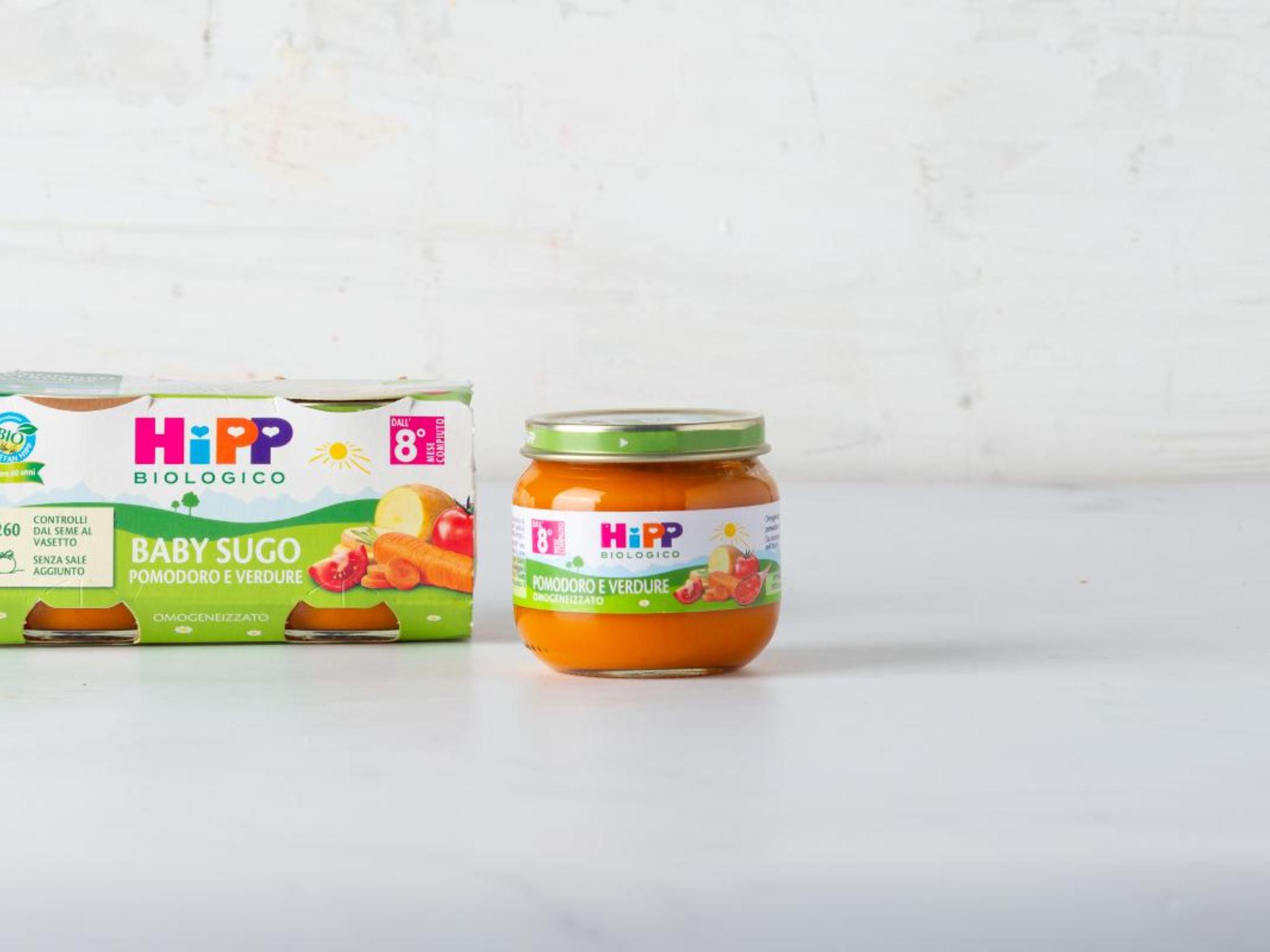 2 Baby sugo pomodoro e verdure