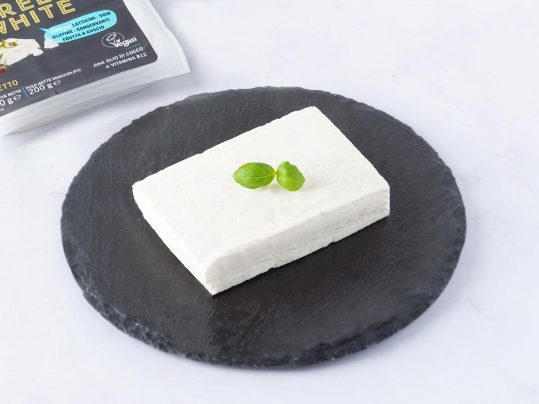 Greek white panetto vegetale