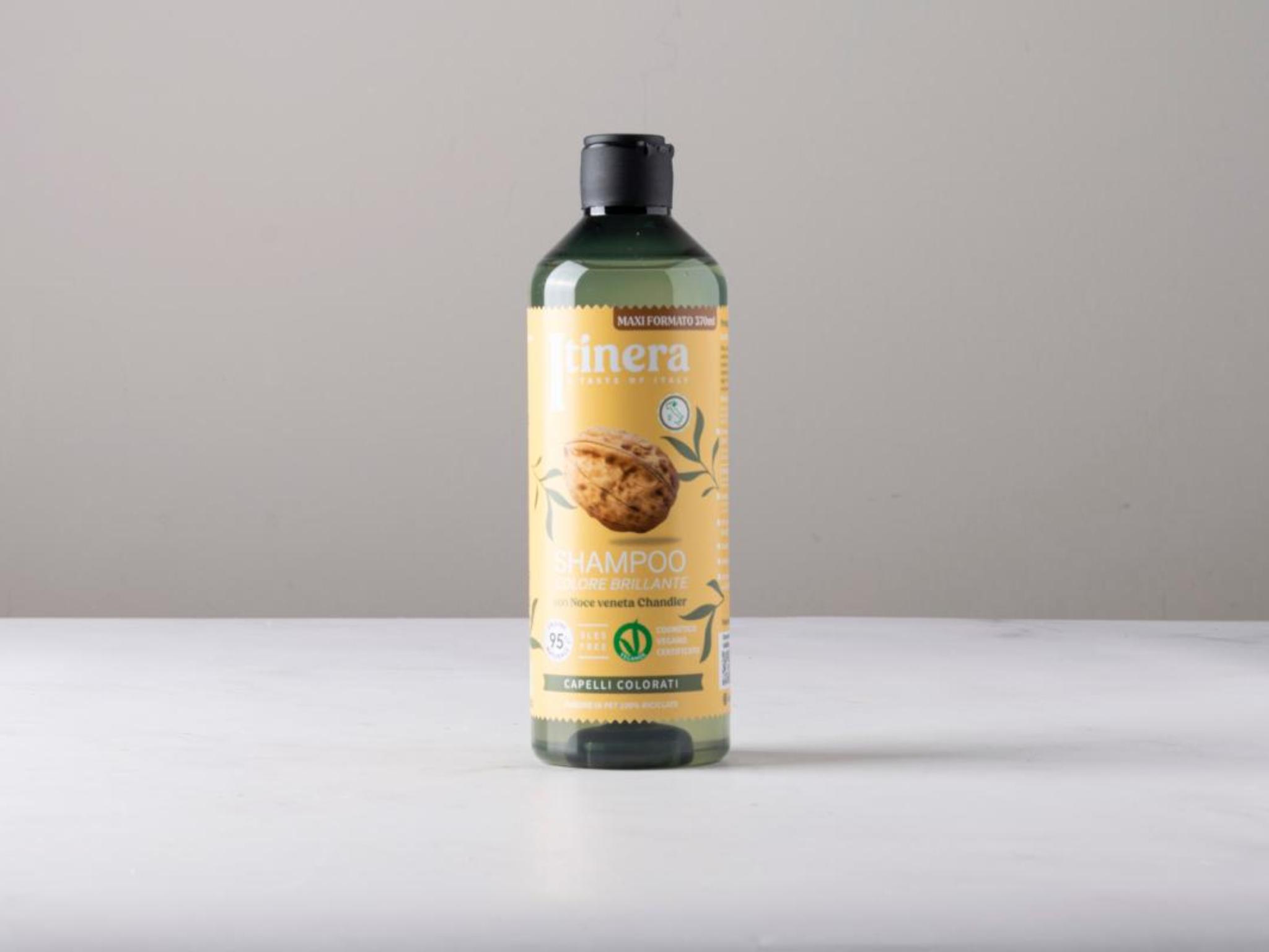 Shampoo colore brillante con noce veneta