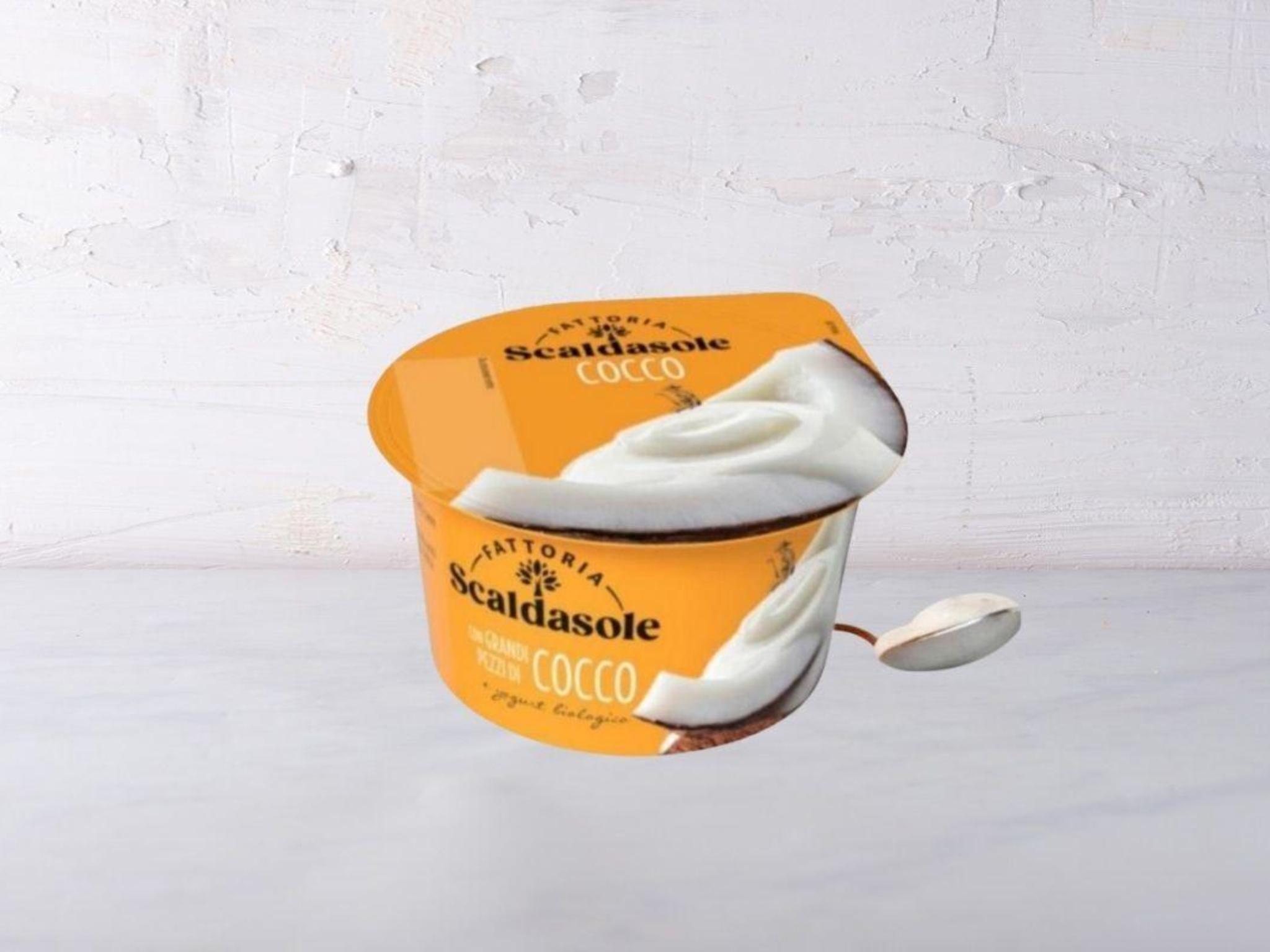 Yogurt intero con scaglie di cocco BIO