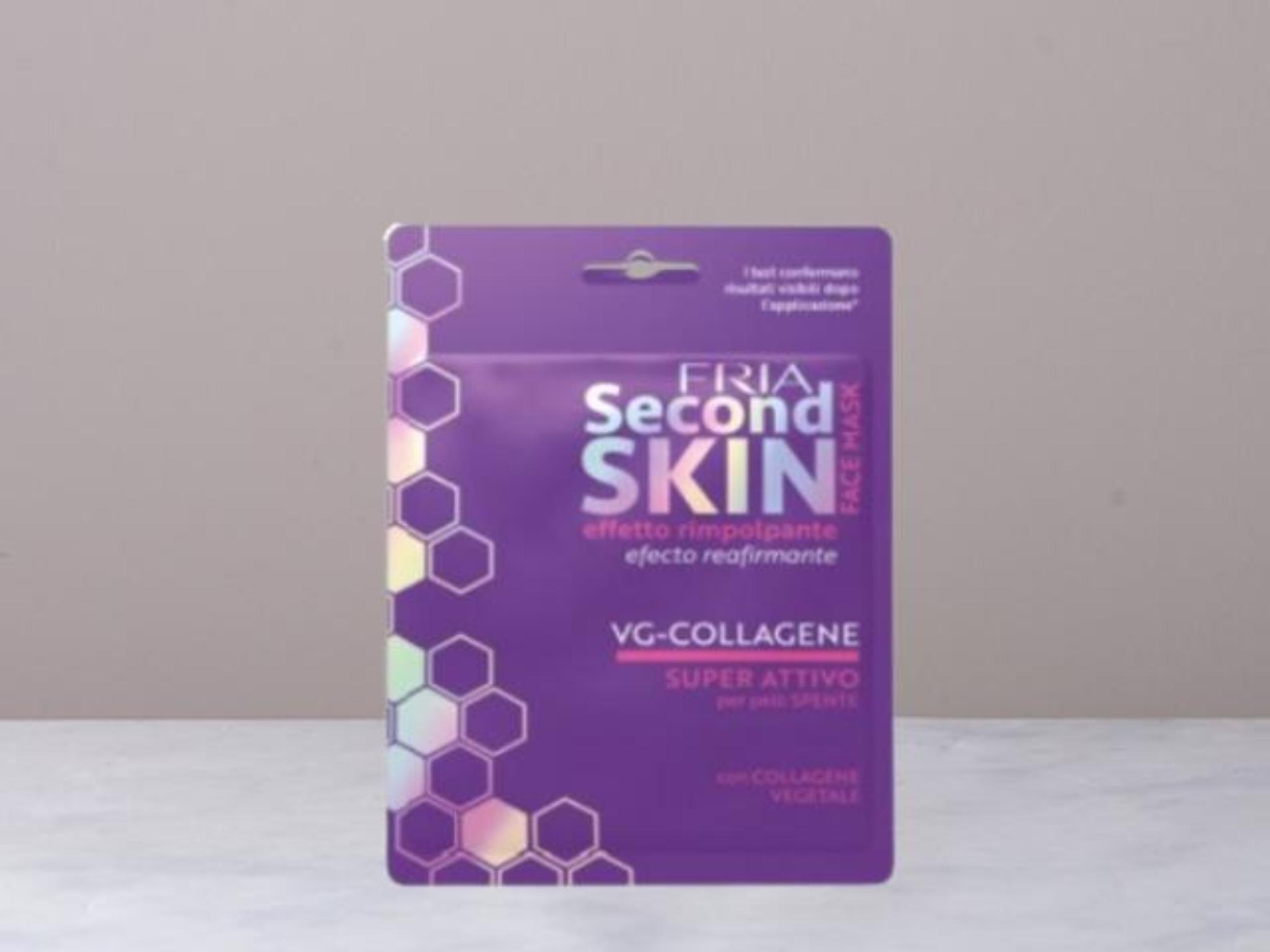 Maschera viso con collagene vegetale
