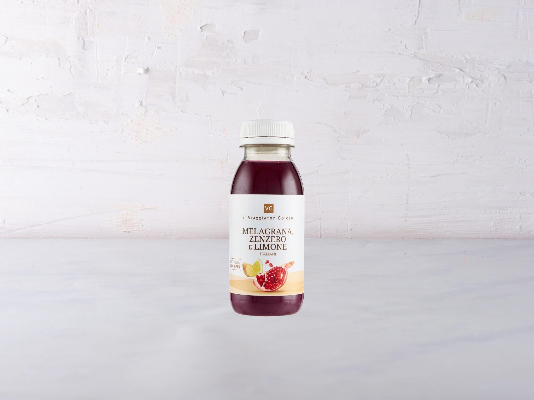Succo Melagrana, Zenzero e Limone Il Viaggiator Goloso
