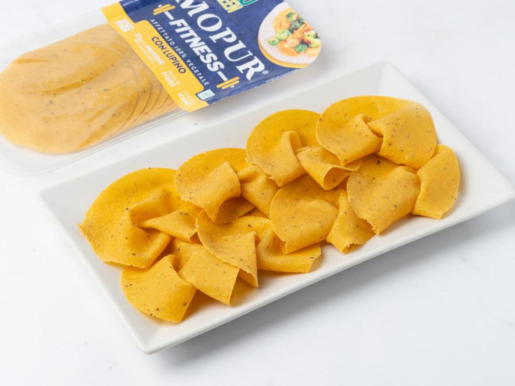 Affettato vegetale di Mopur con lupini