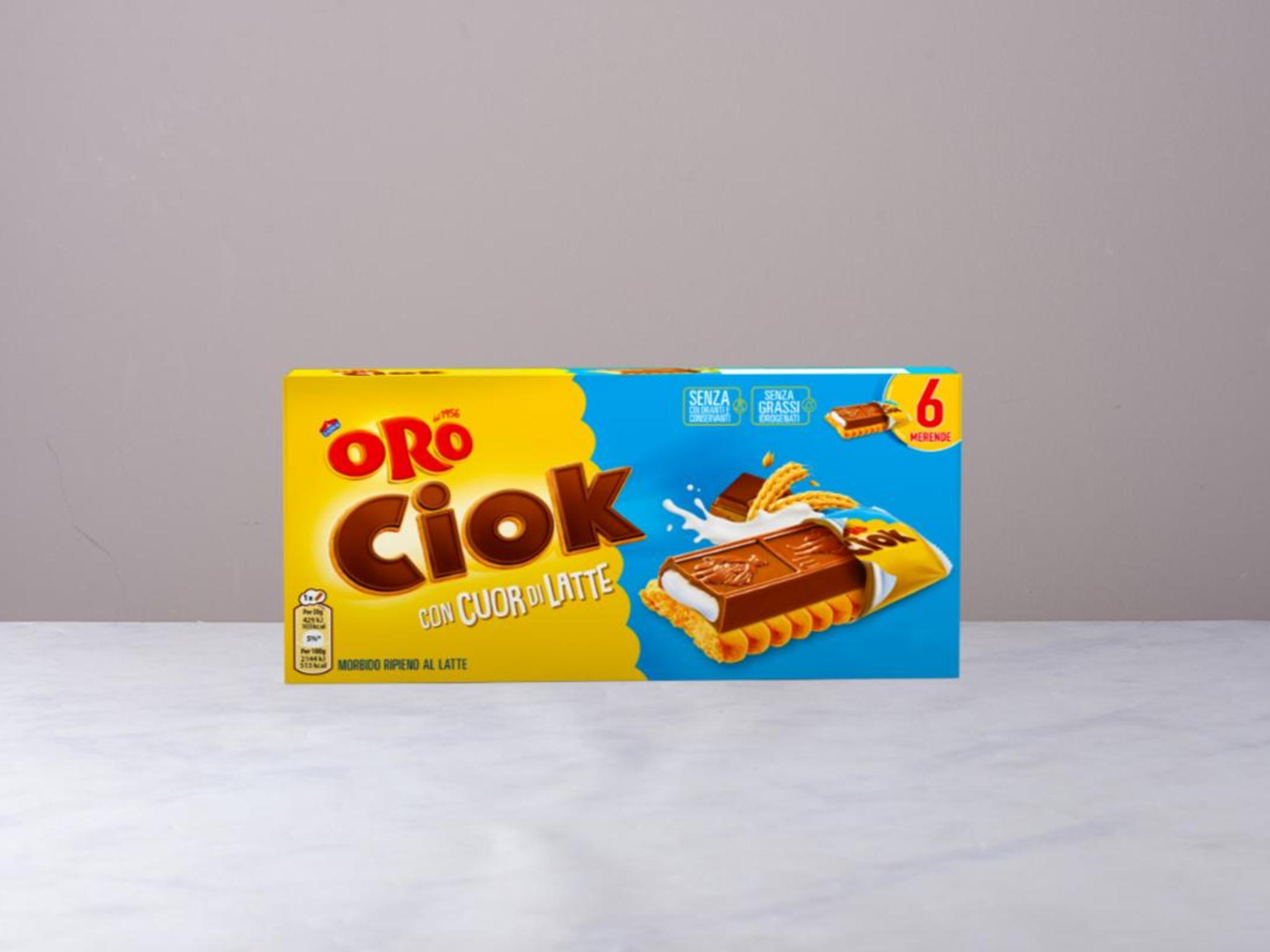 Oro Ciok con cuor di latte