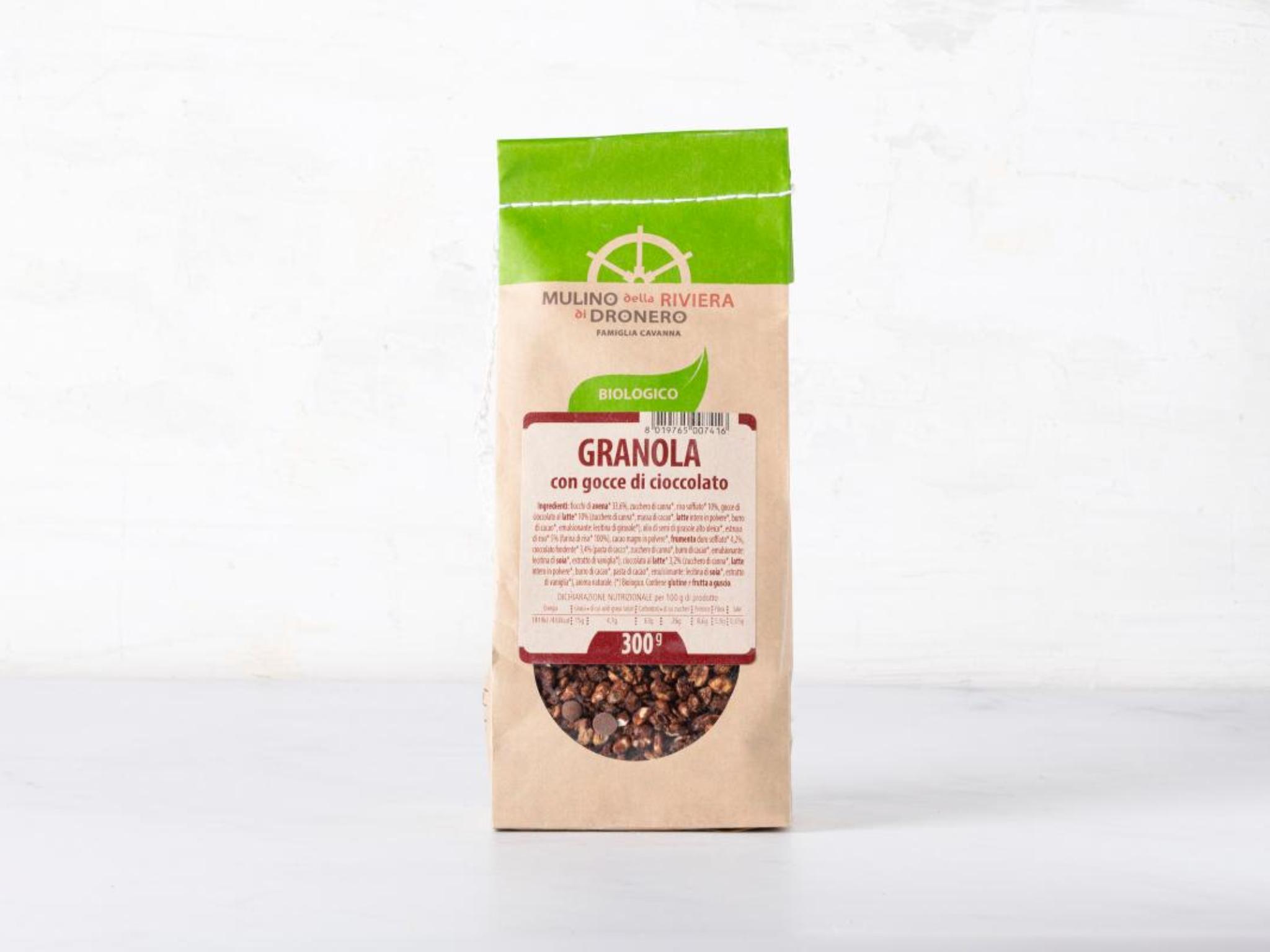 Granola con gocce di cioccolato BIO