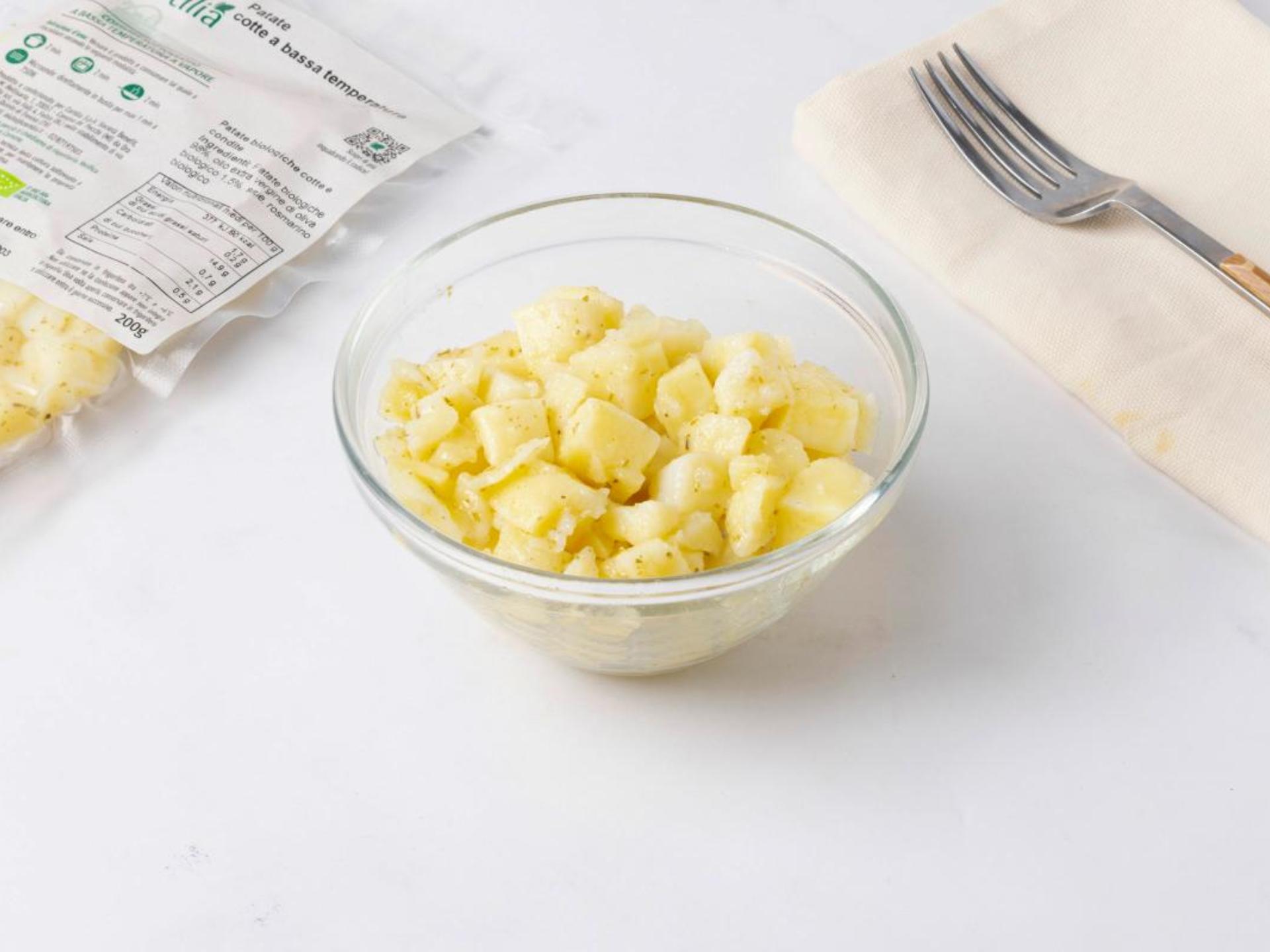 Patate cotte al vapore BIO