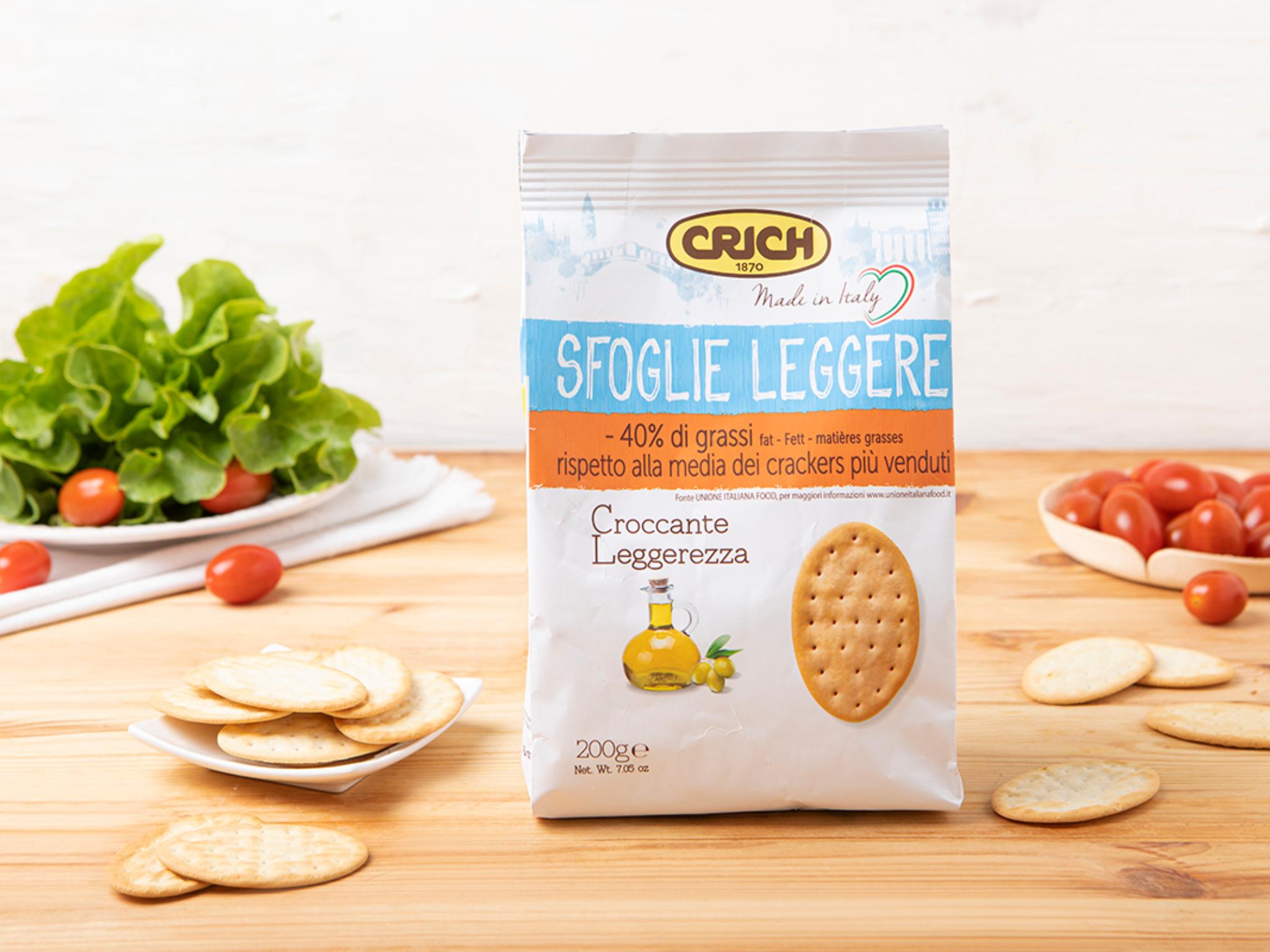 Sfoglie leggere con olio extravergine di oliva