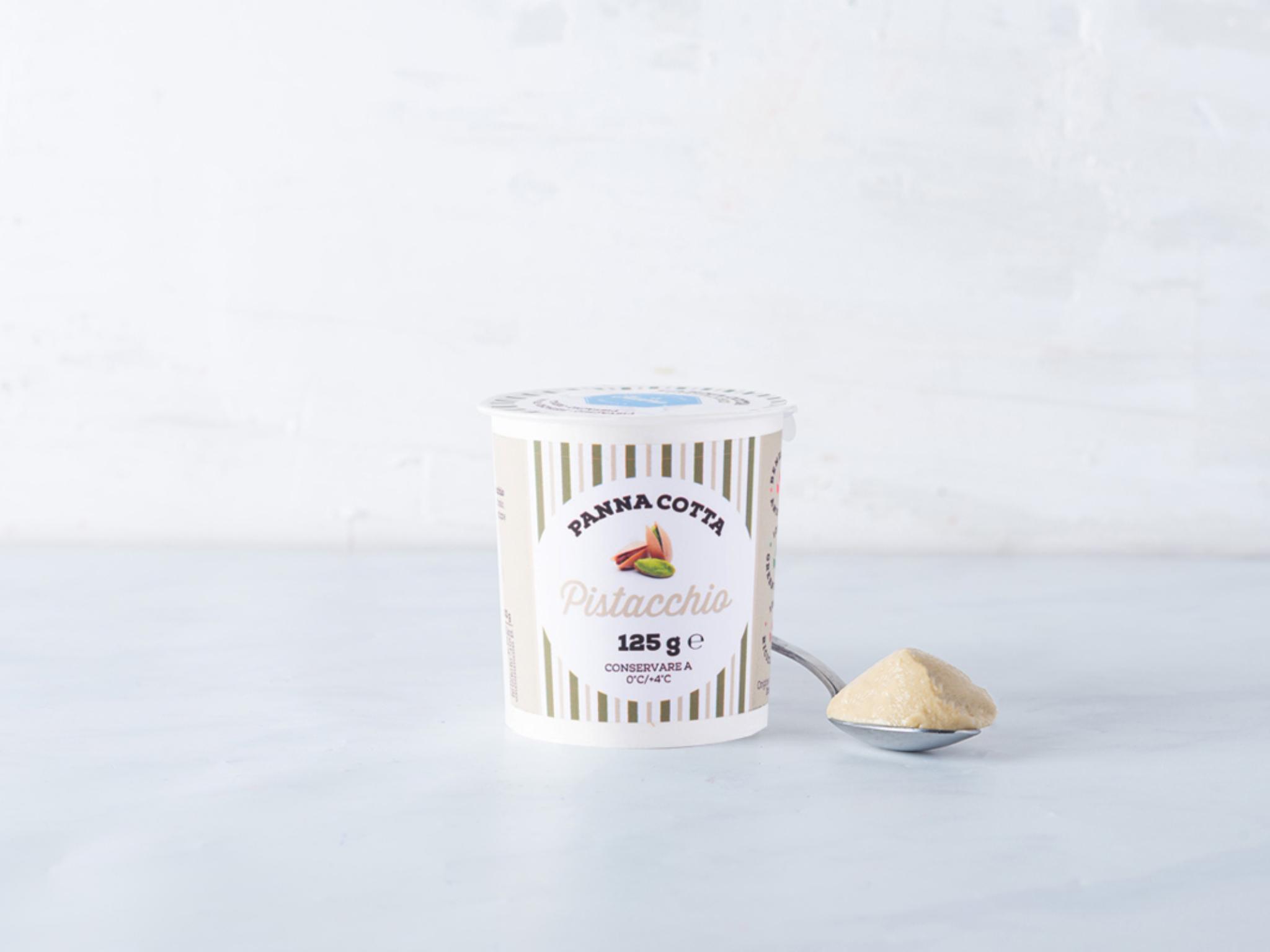 Panna cotta al pistacchio