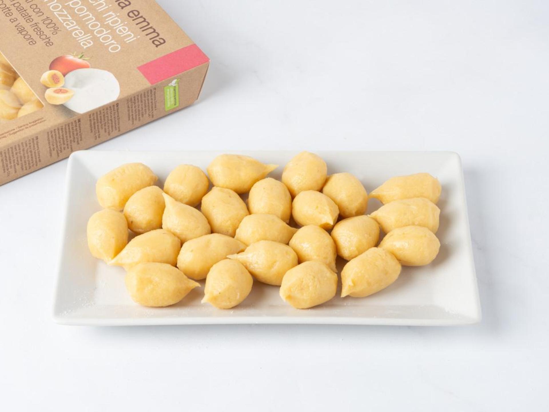 Gnocchi ripieni pomodoro e mozzarella