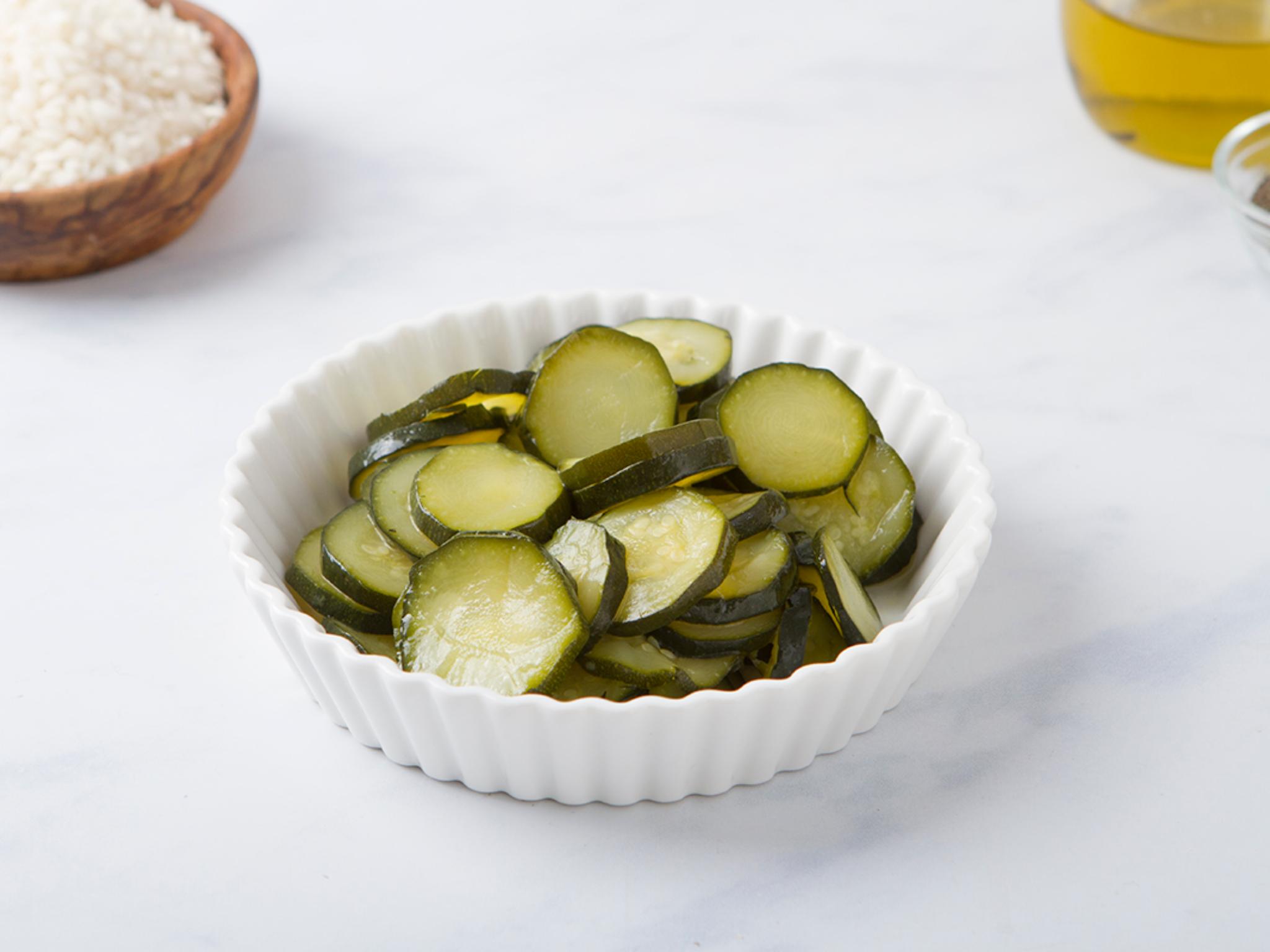 Zucchine cotte al vapore BIO