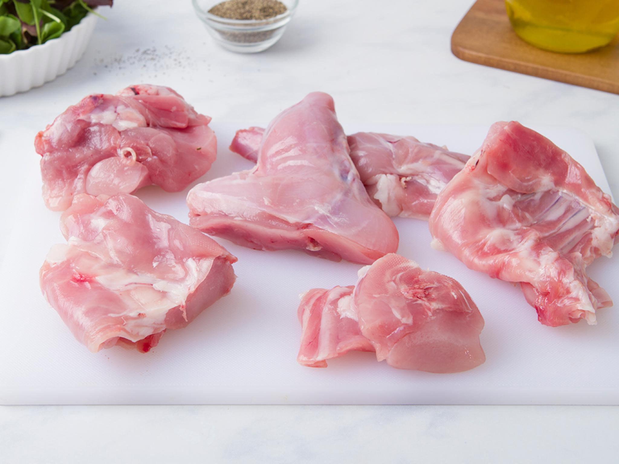 Coniglio a pezzi