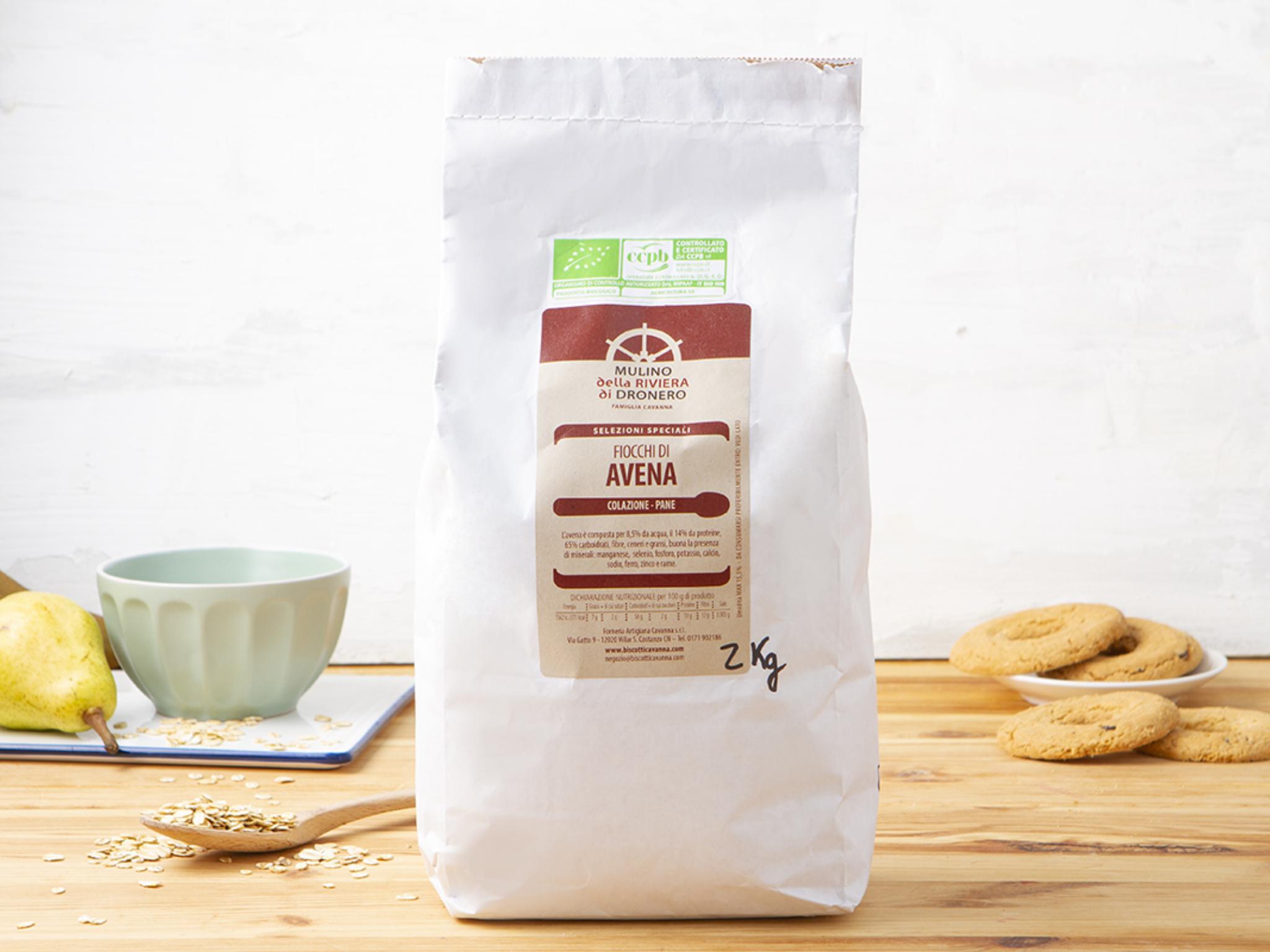 Fiocchi grandi di avena family pack BIO