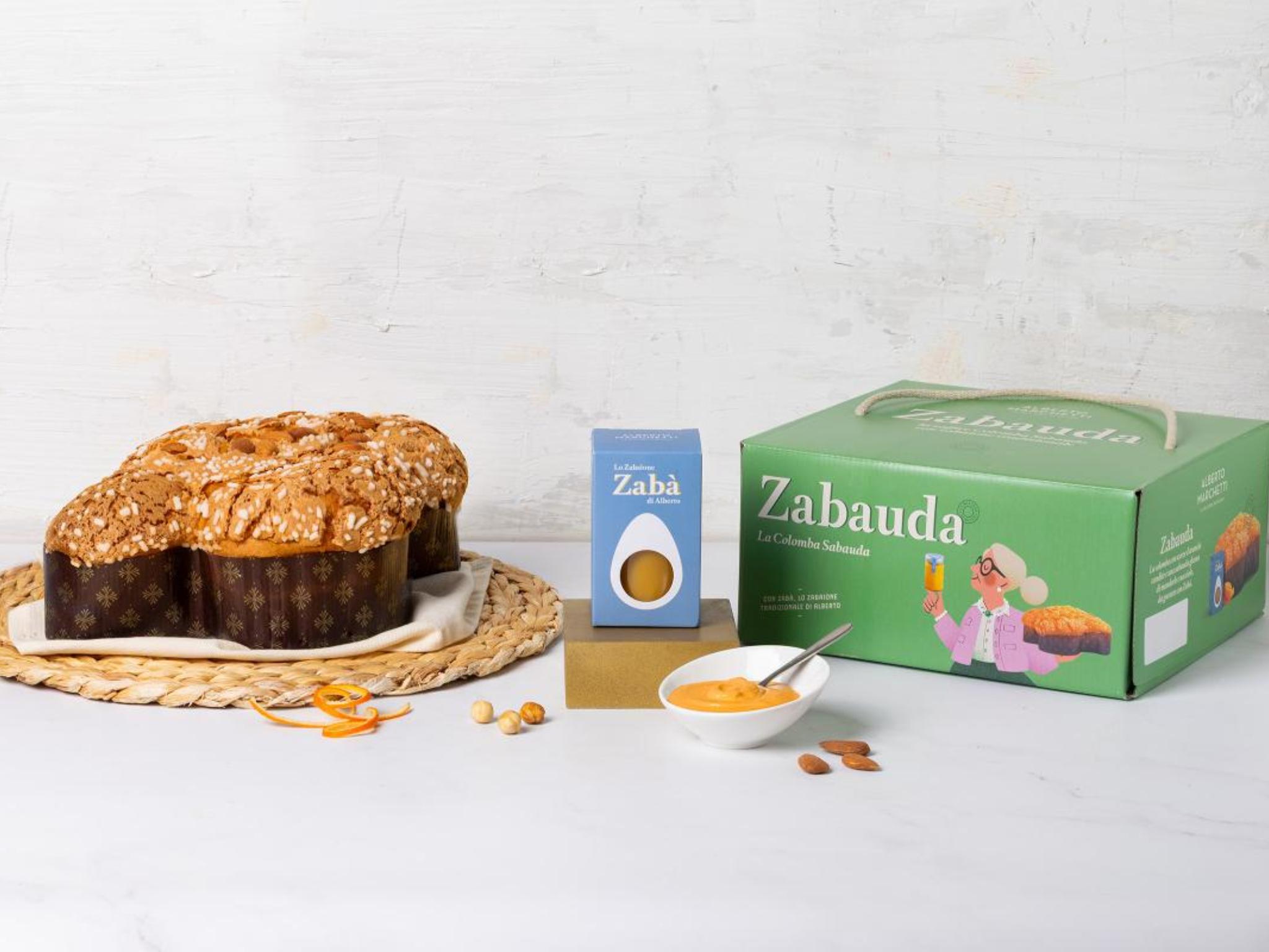 Colomba Zabauda con zabaione