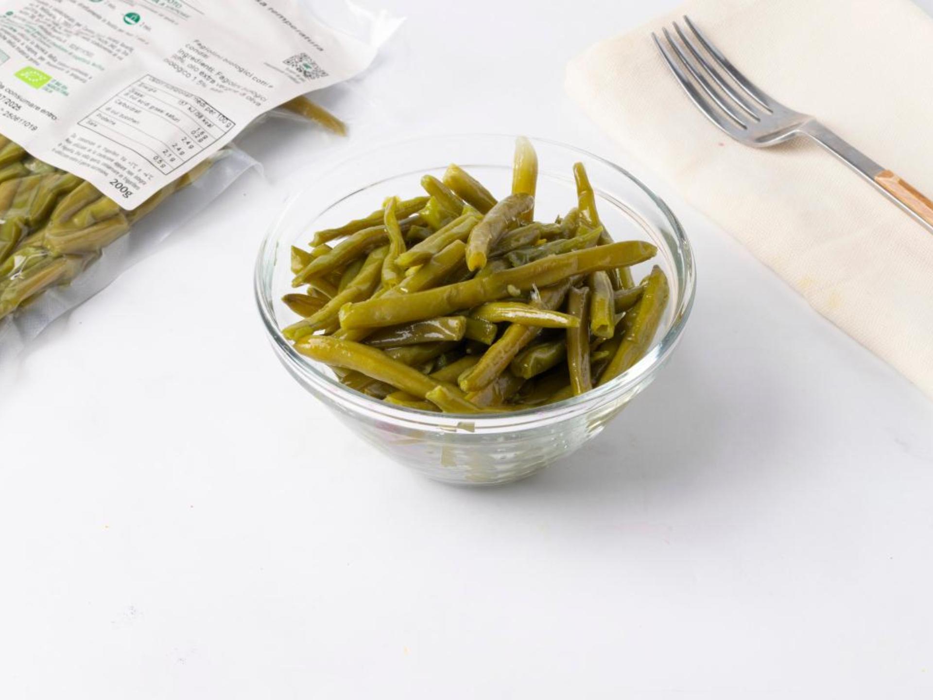 Fagiolini cotti al vapore BIO