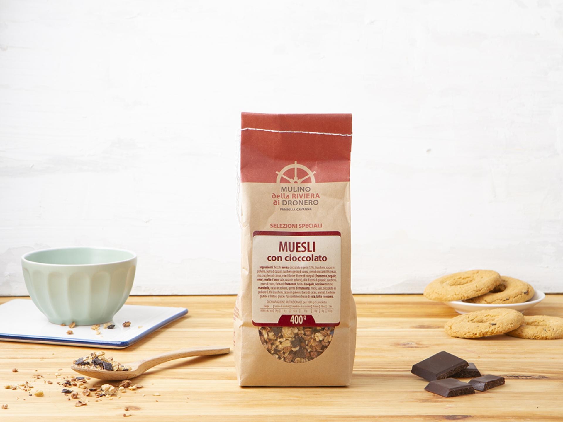 Muesli croccante con cioccolato