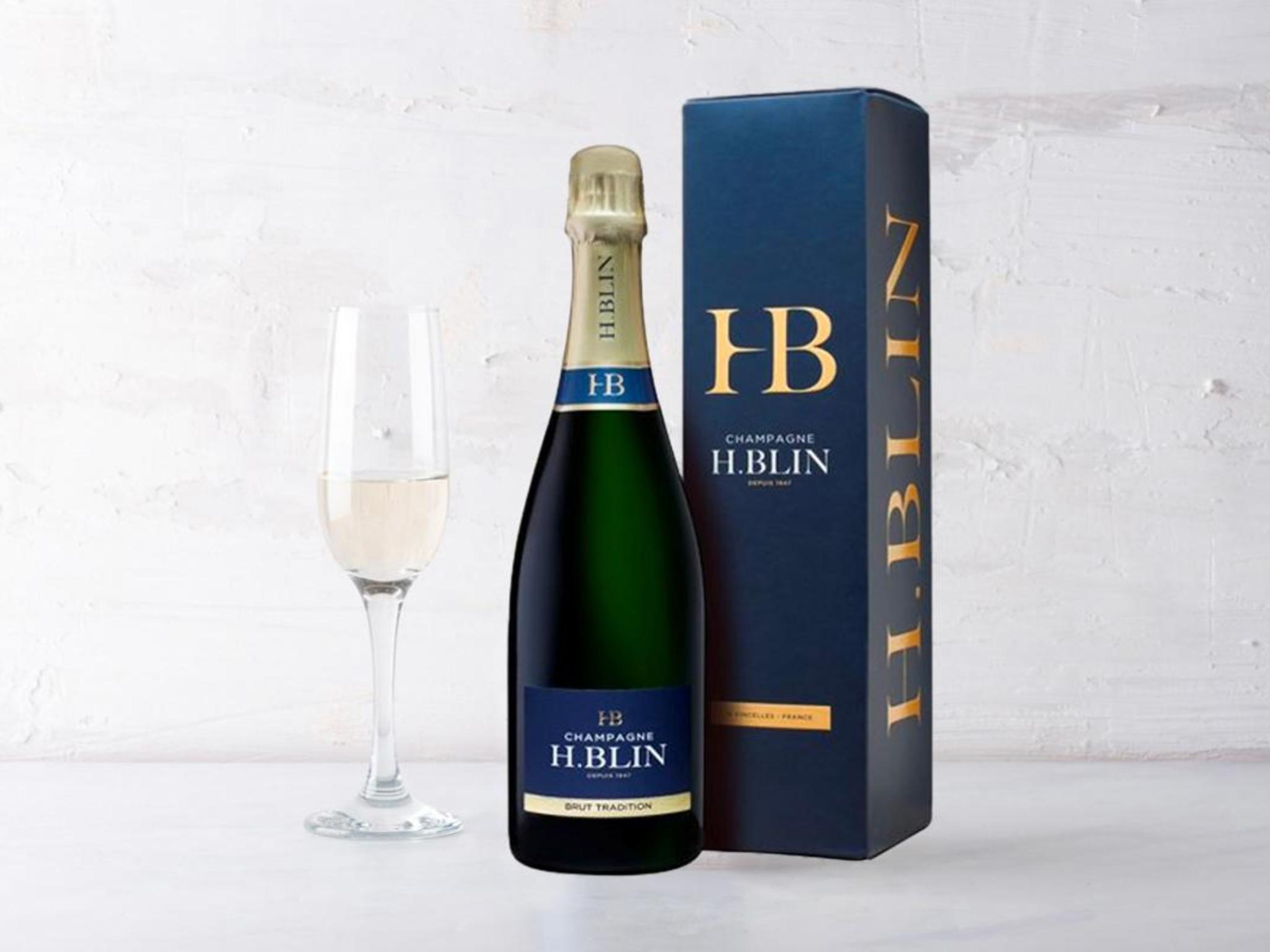 Champagne Brut con astuccio