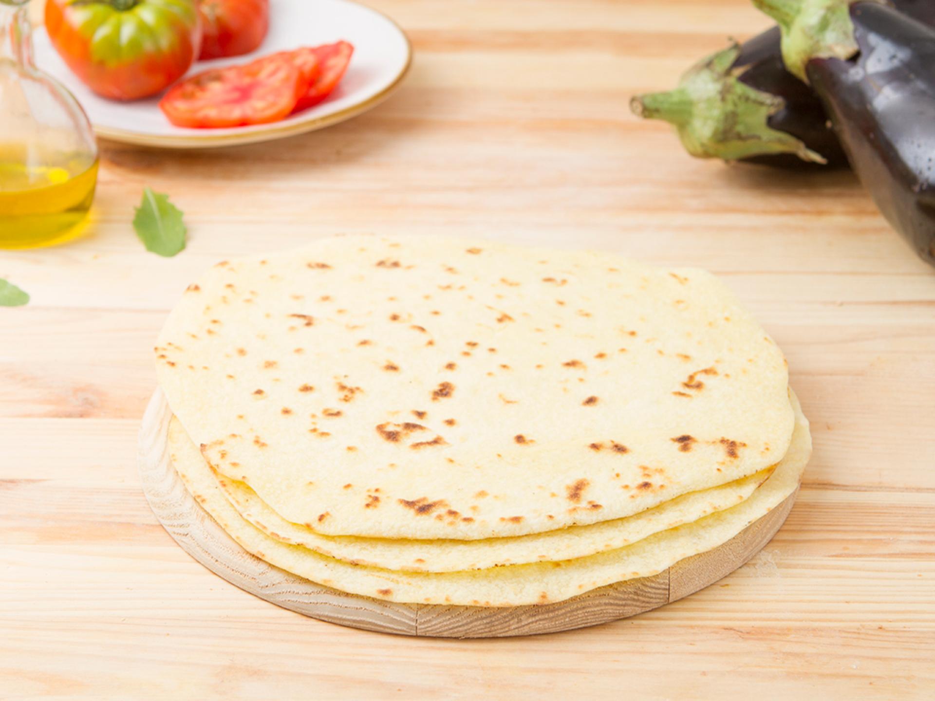 Piadine fresche all'olio EVO