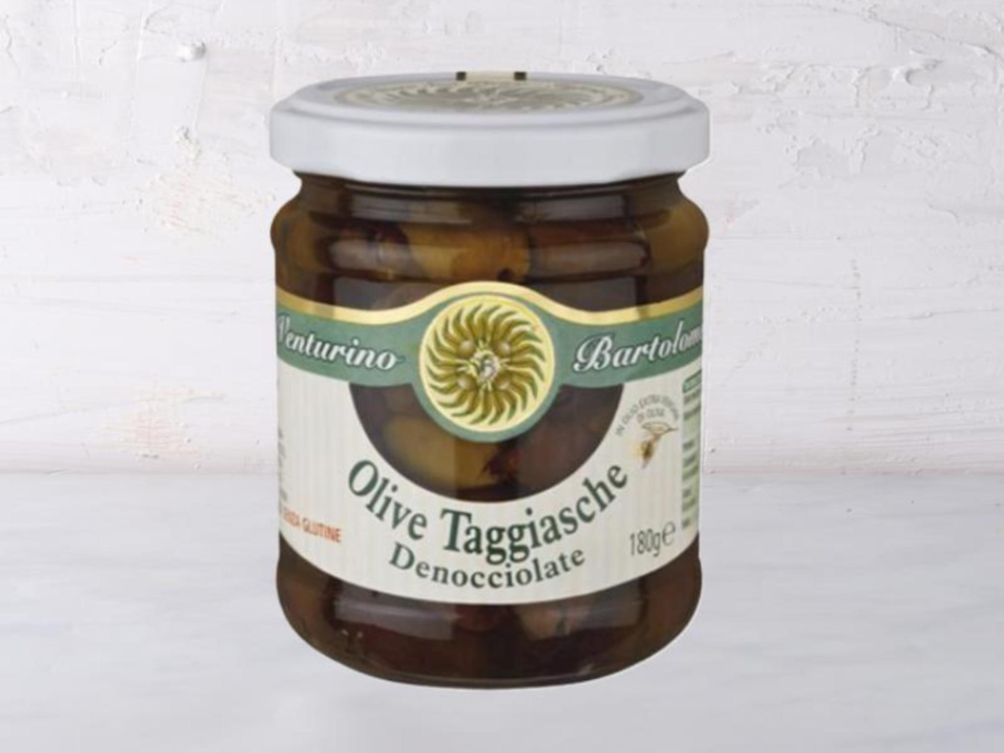 Olive taggiasche snocciolate in olio EVO