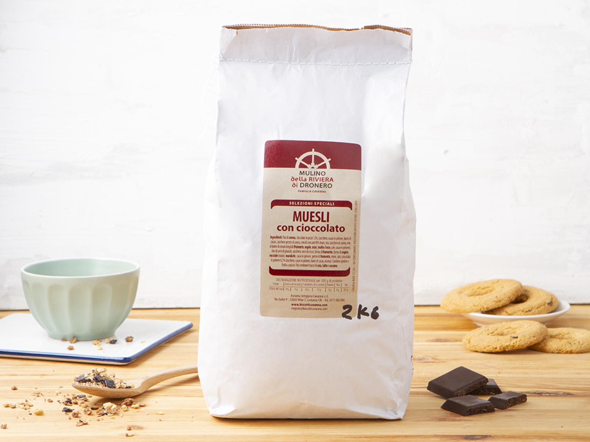 Muesli croccante con cioccolato