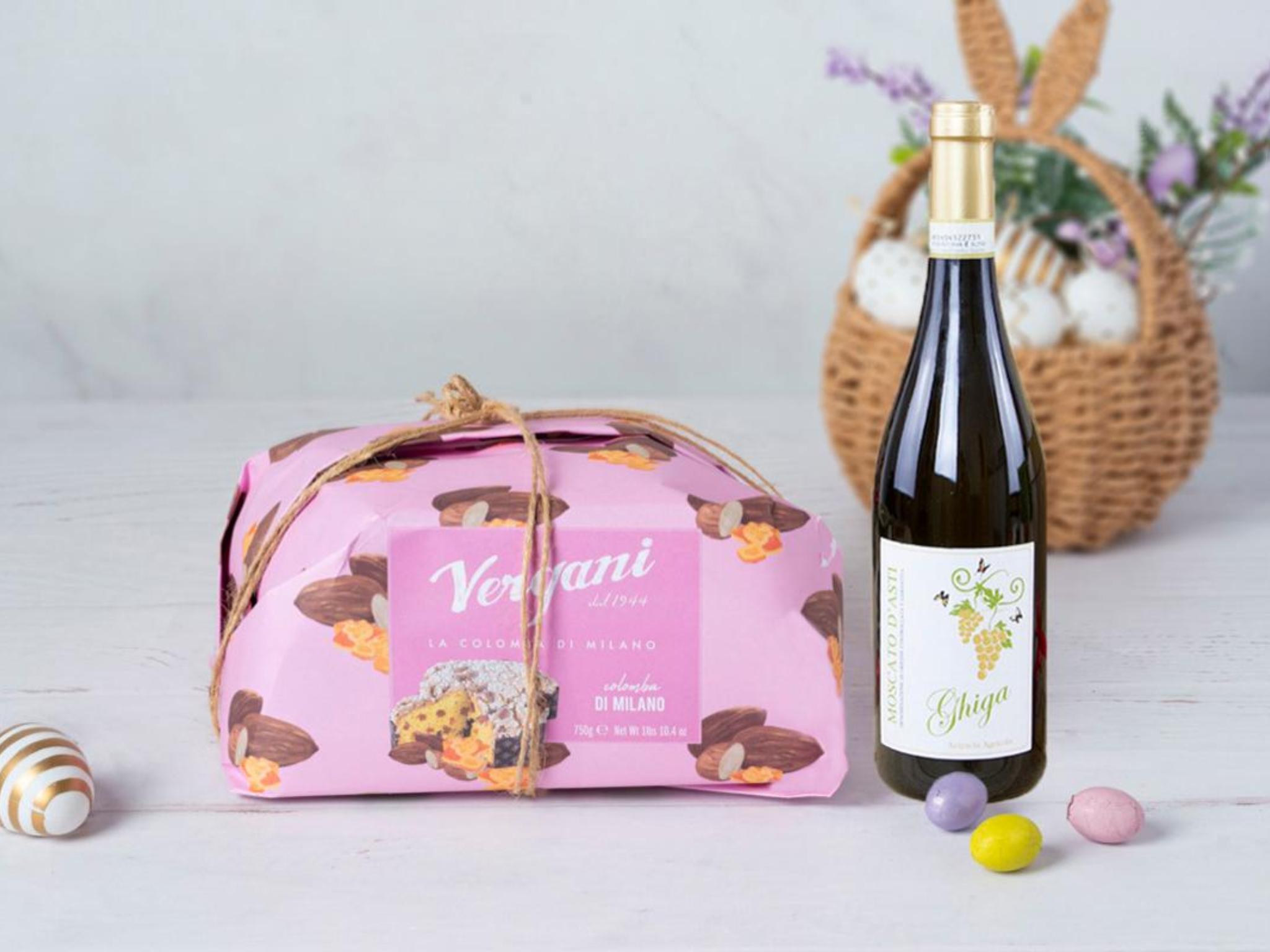 Colomba classica e Moscato d'Asti DOCG	